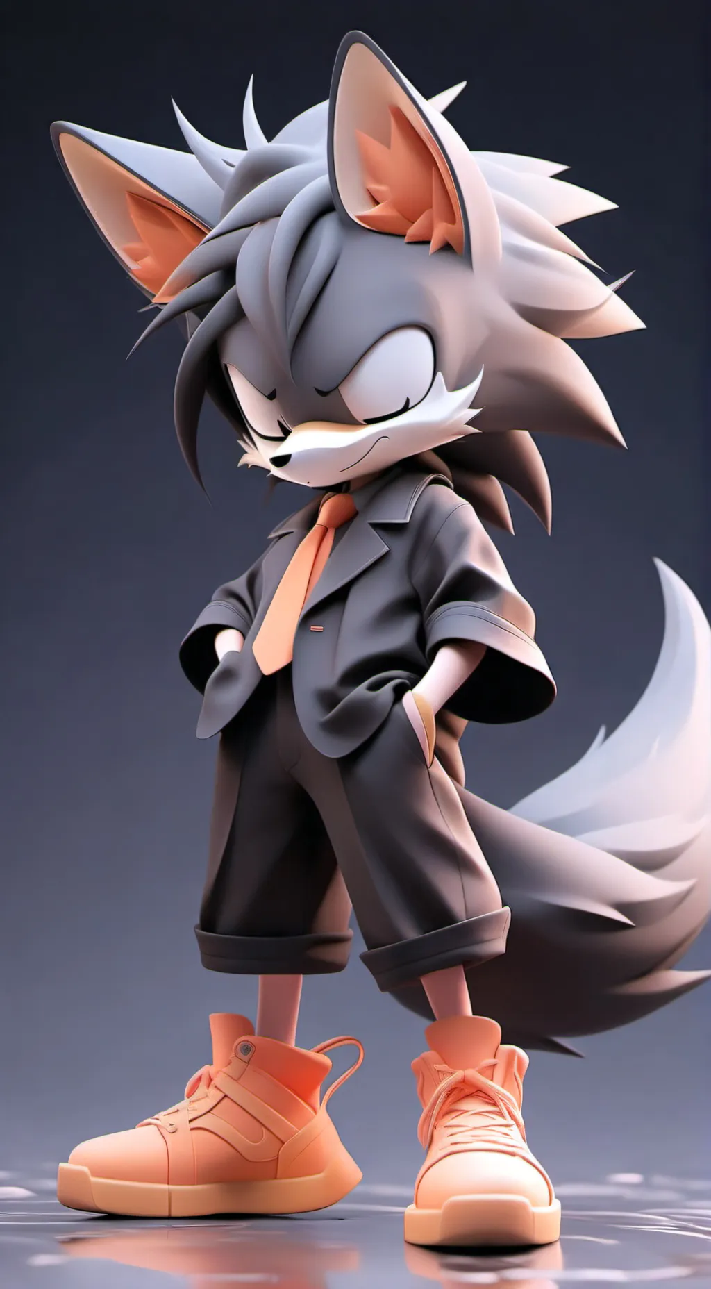 ai character: Multiverse Tails background