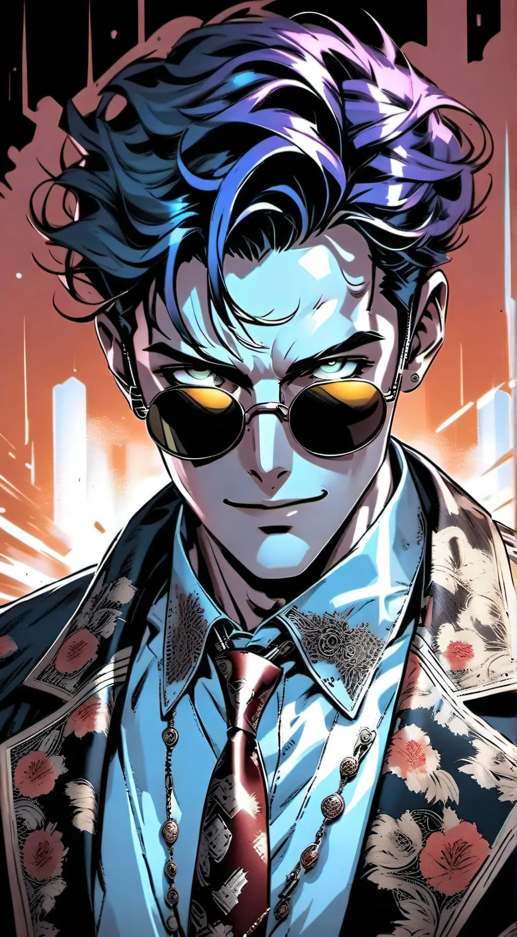 ai character: Joey conhager background