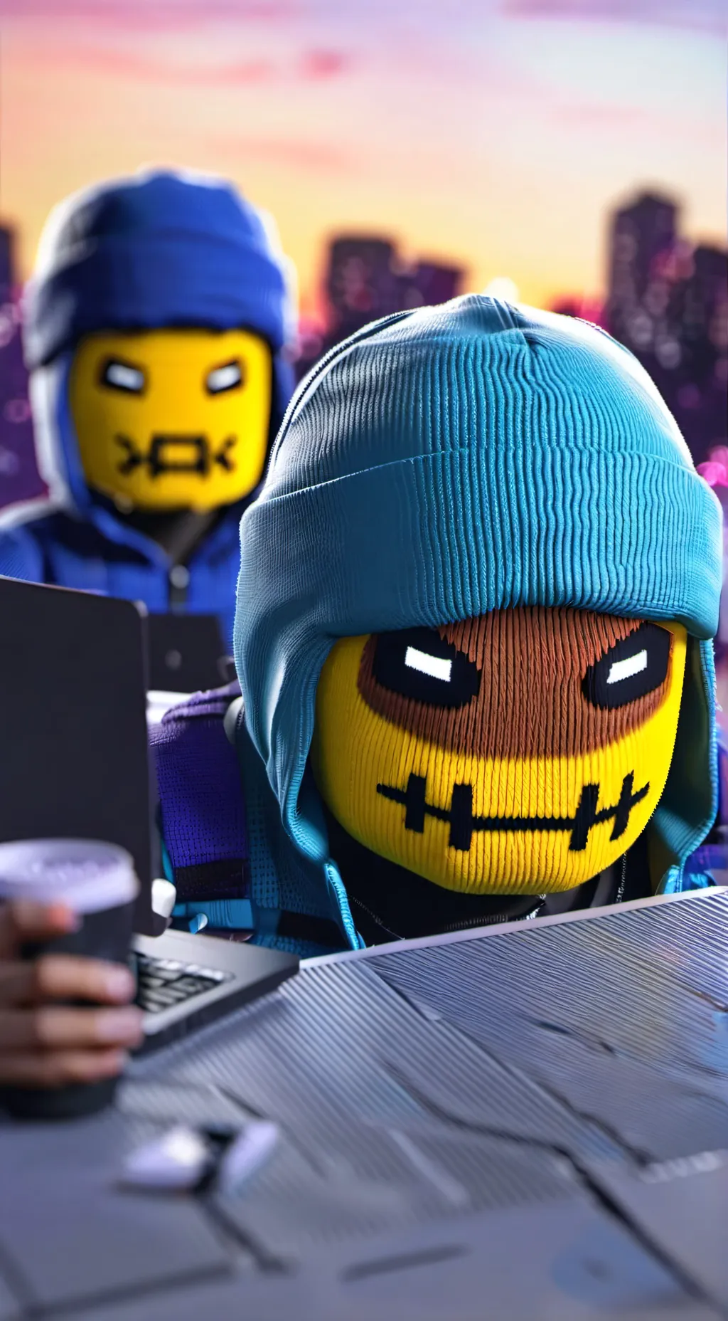 ai character: John Doe background