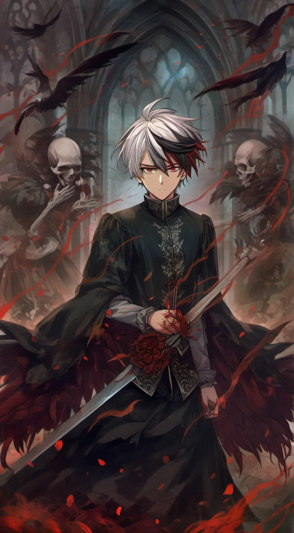 ai character: todoroki villano background