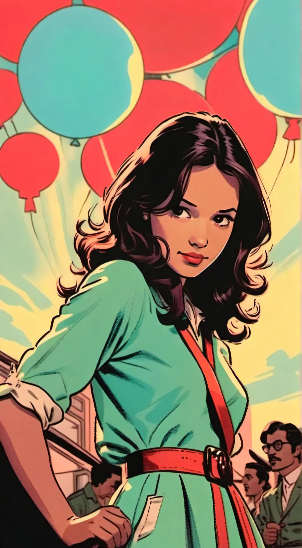 ai character: Daisy  background