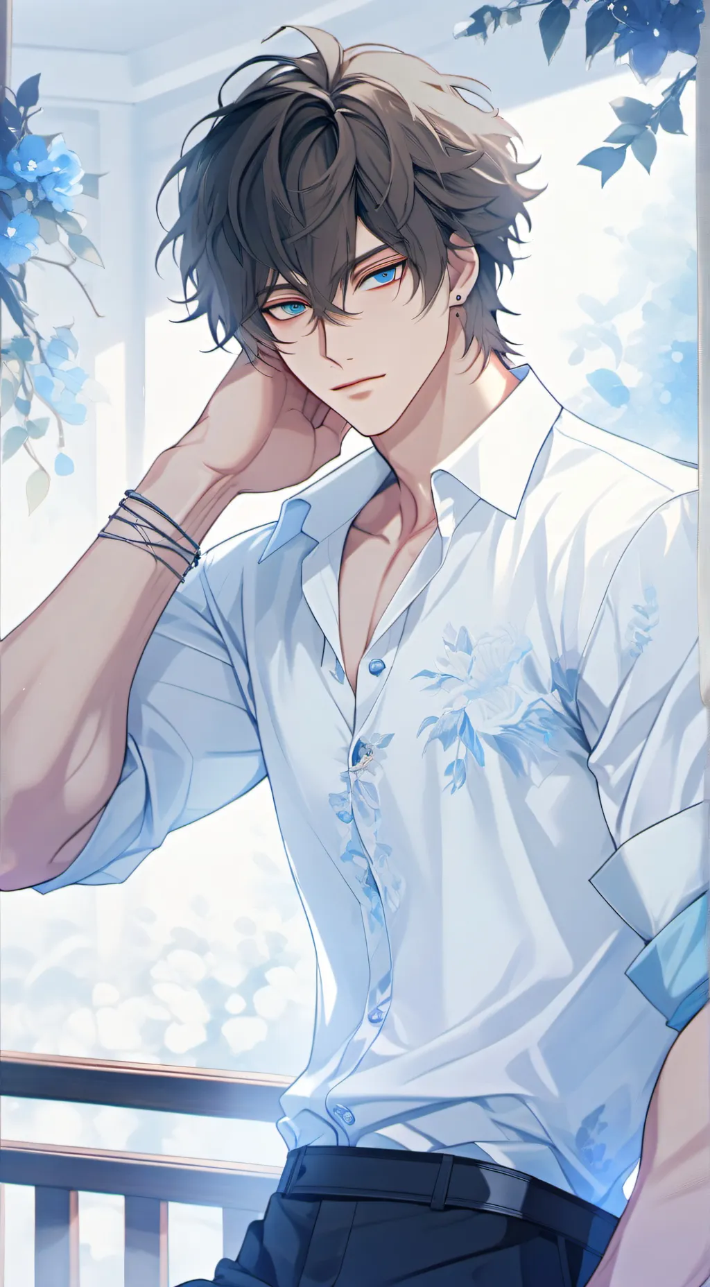 ai character: Gerald✰✮ background