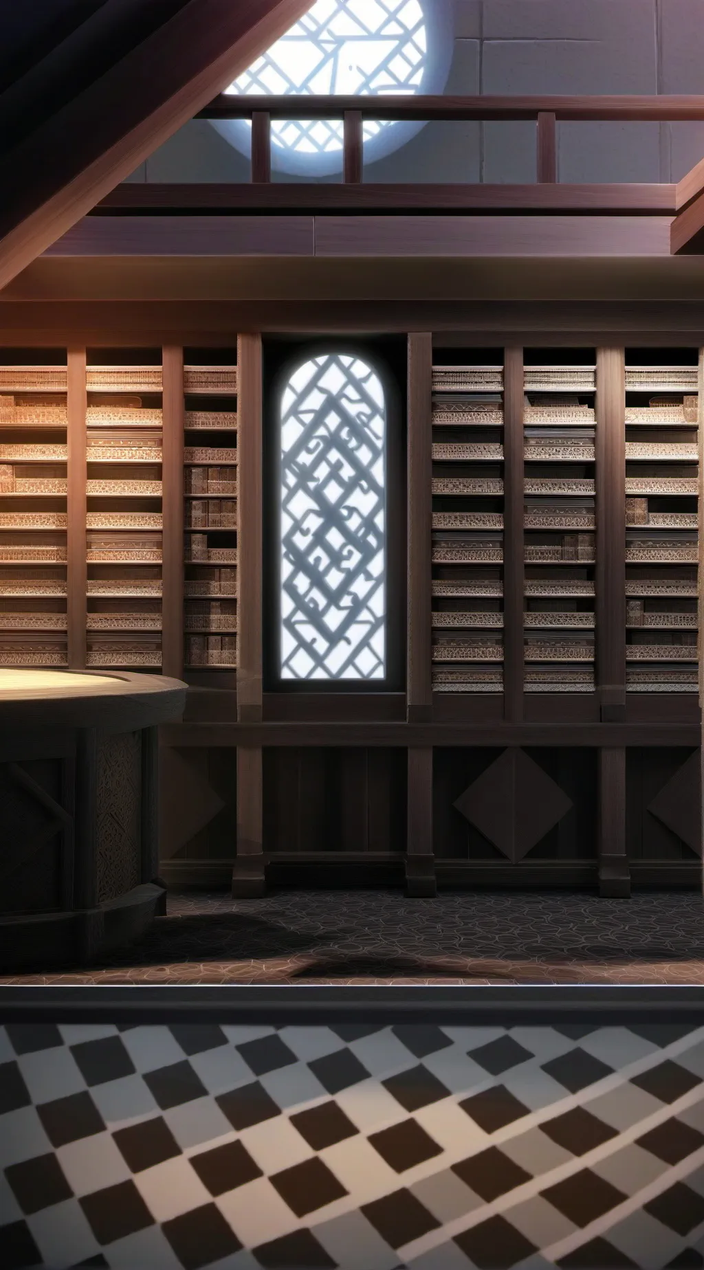 ai character: sleepover background