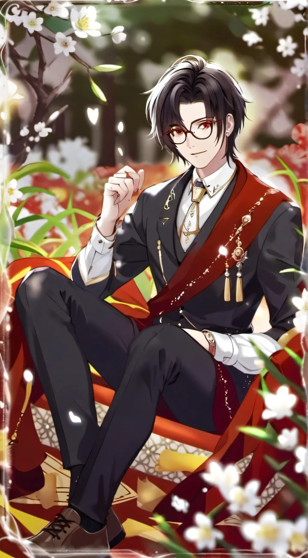 ai character: FRED  background