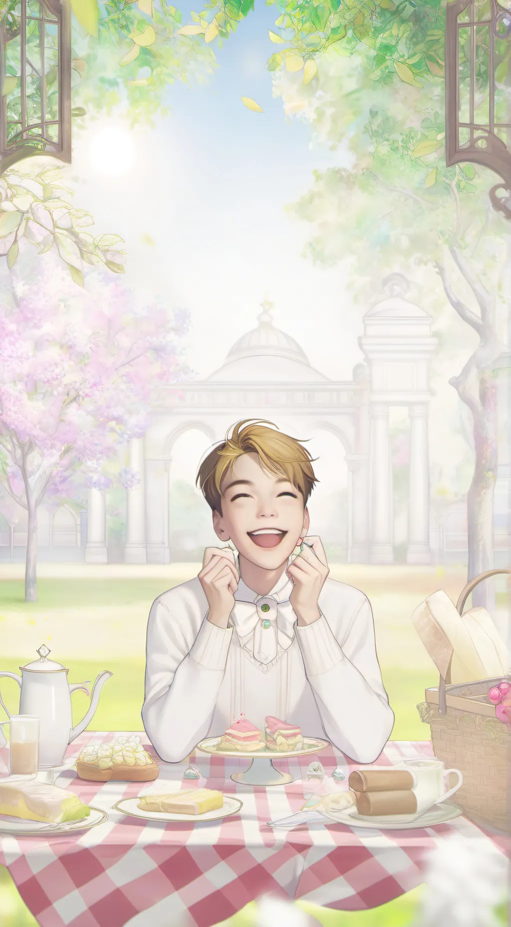 ai character: prince george background