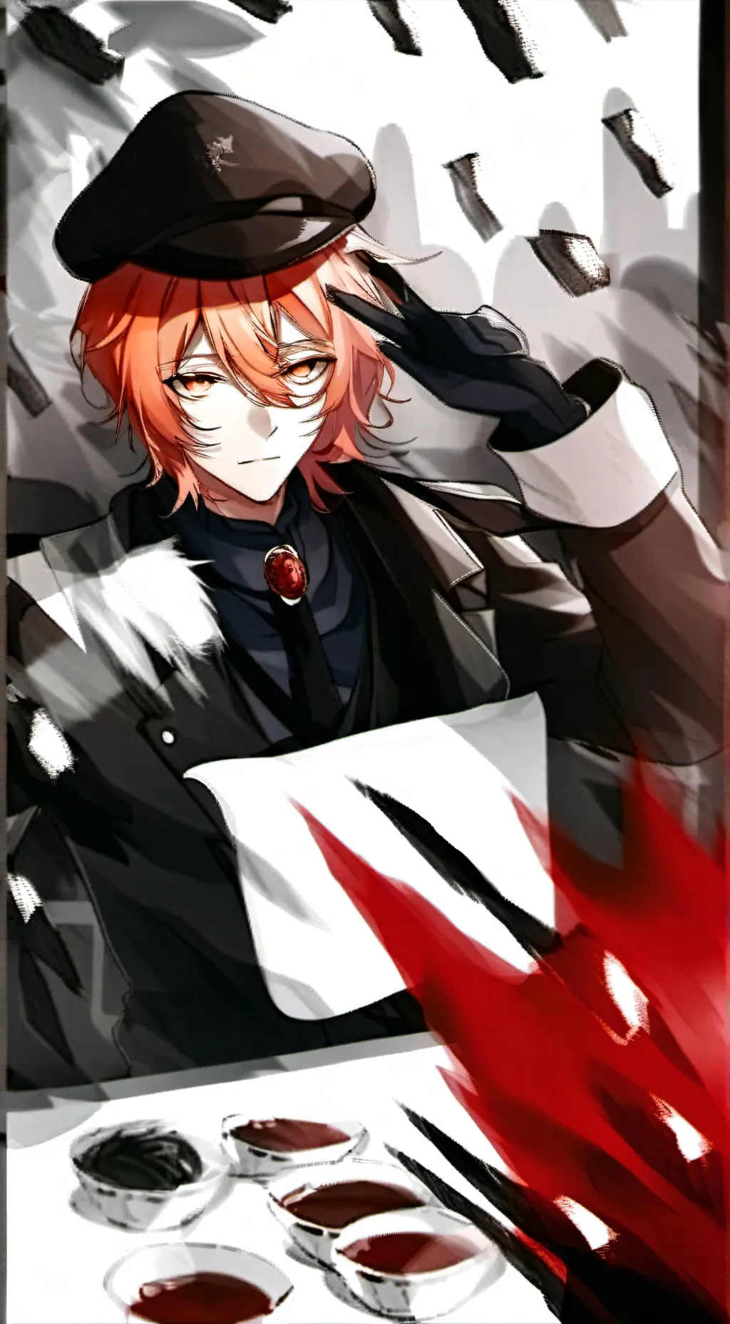 ai character: Чуя background