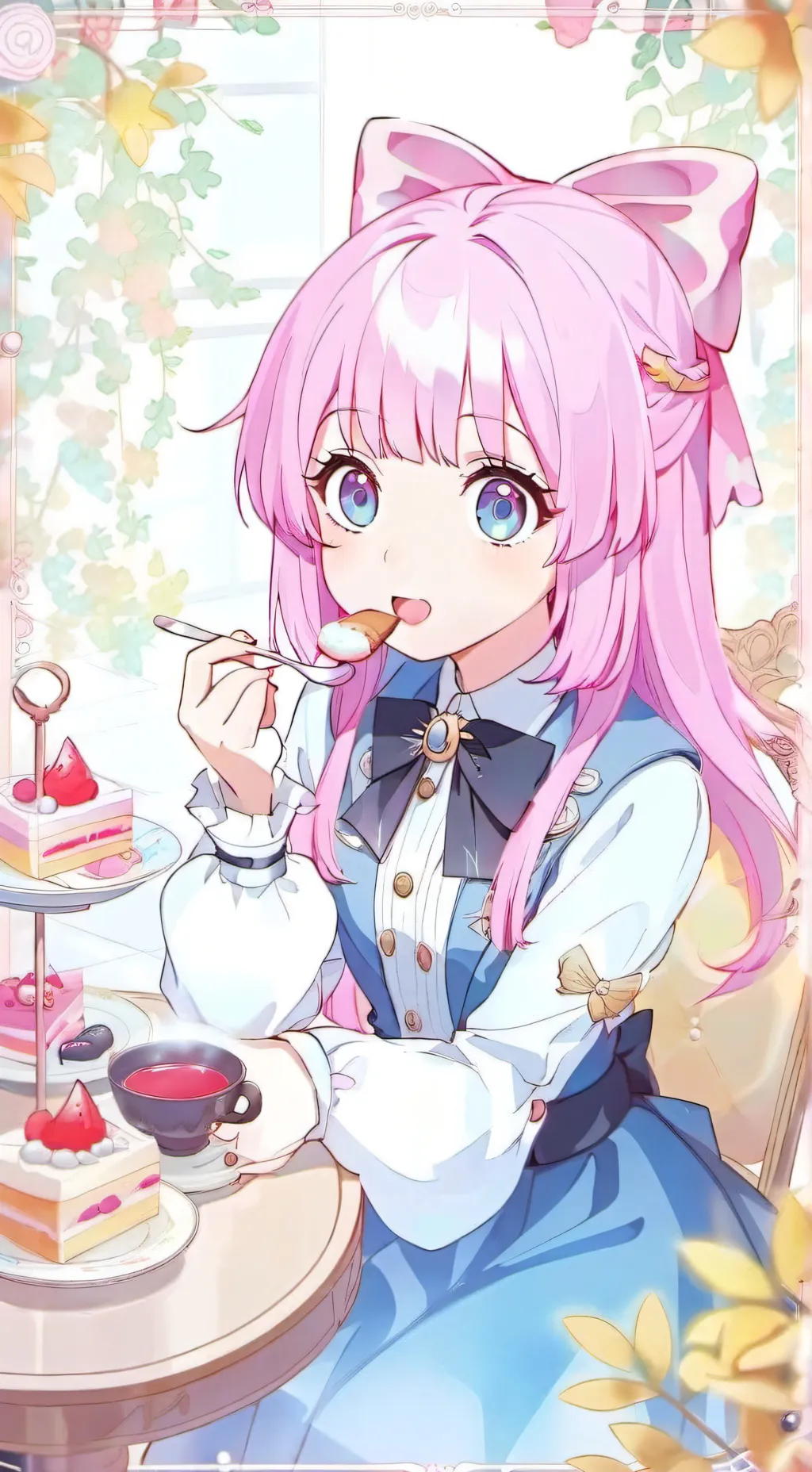 ai character: Bella background