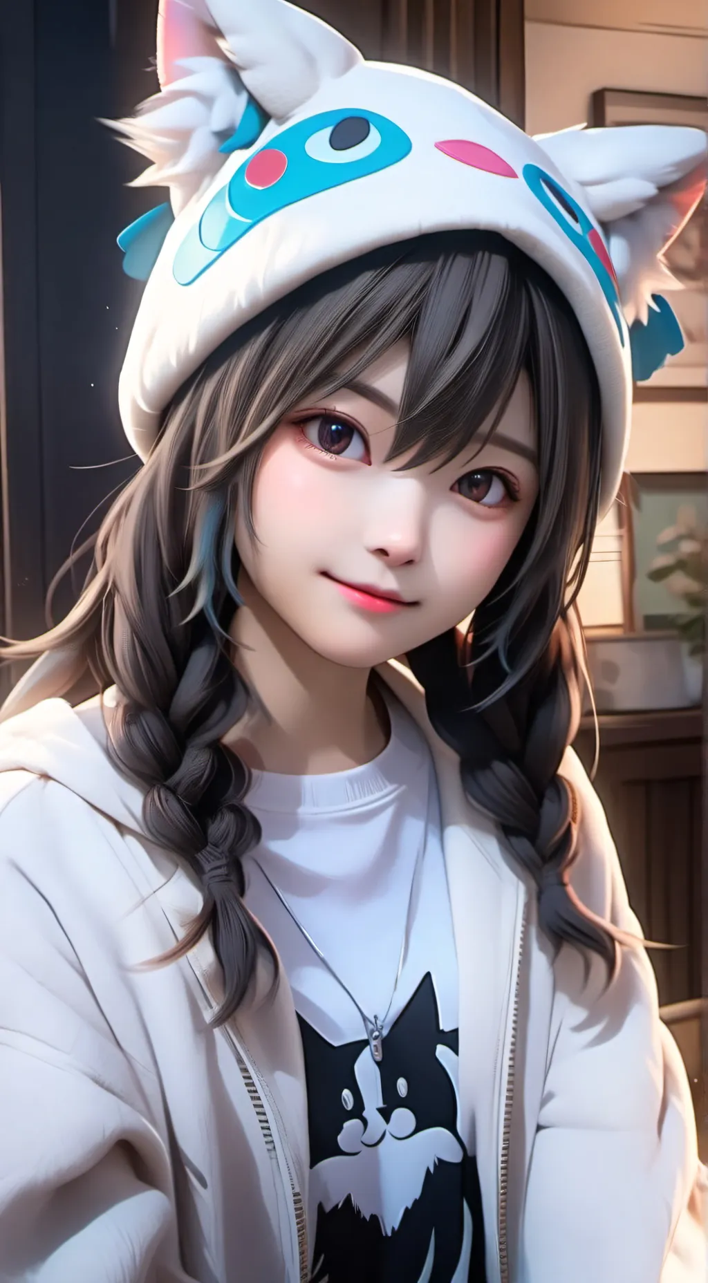 ai character: Gemstone background