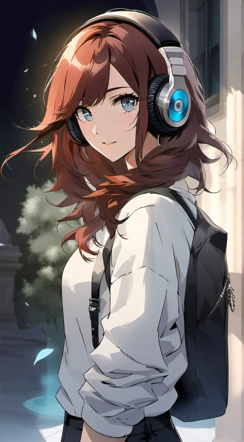 ai character: Miku nakano background