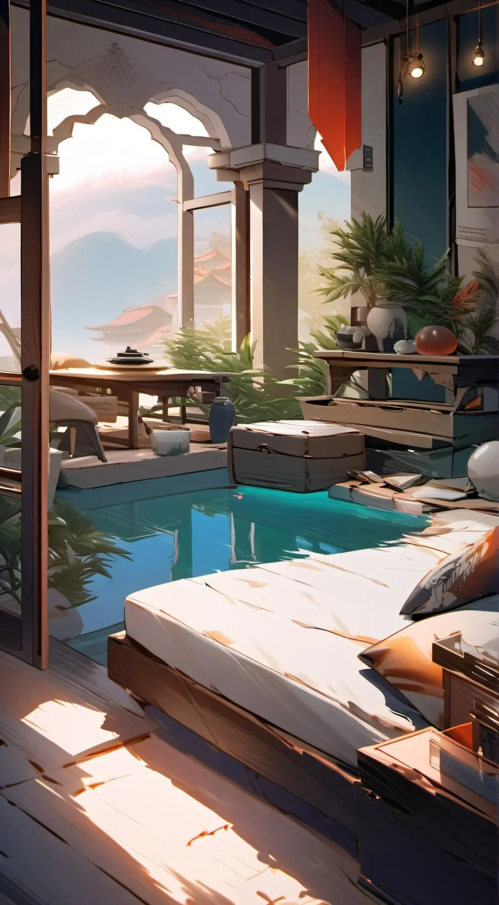 ai character: alastor  background