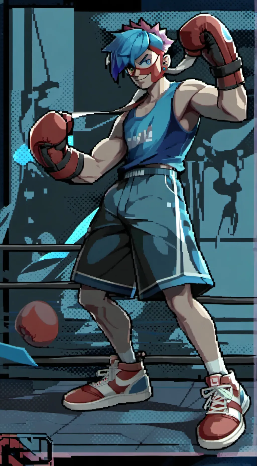 ai character: ARMS family background