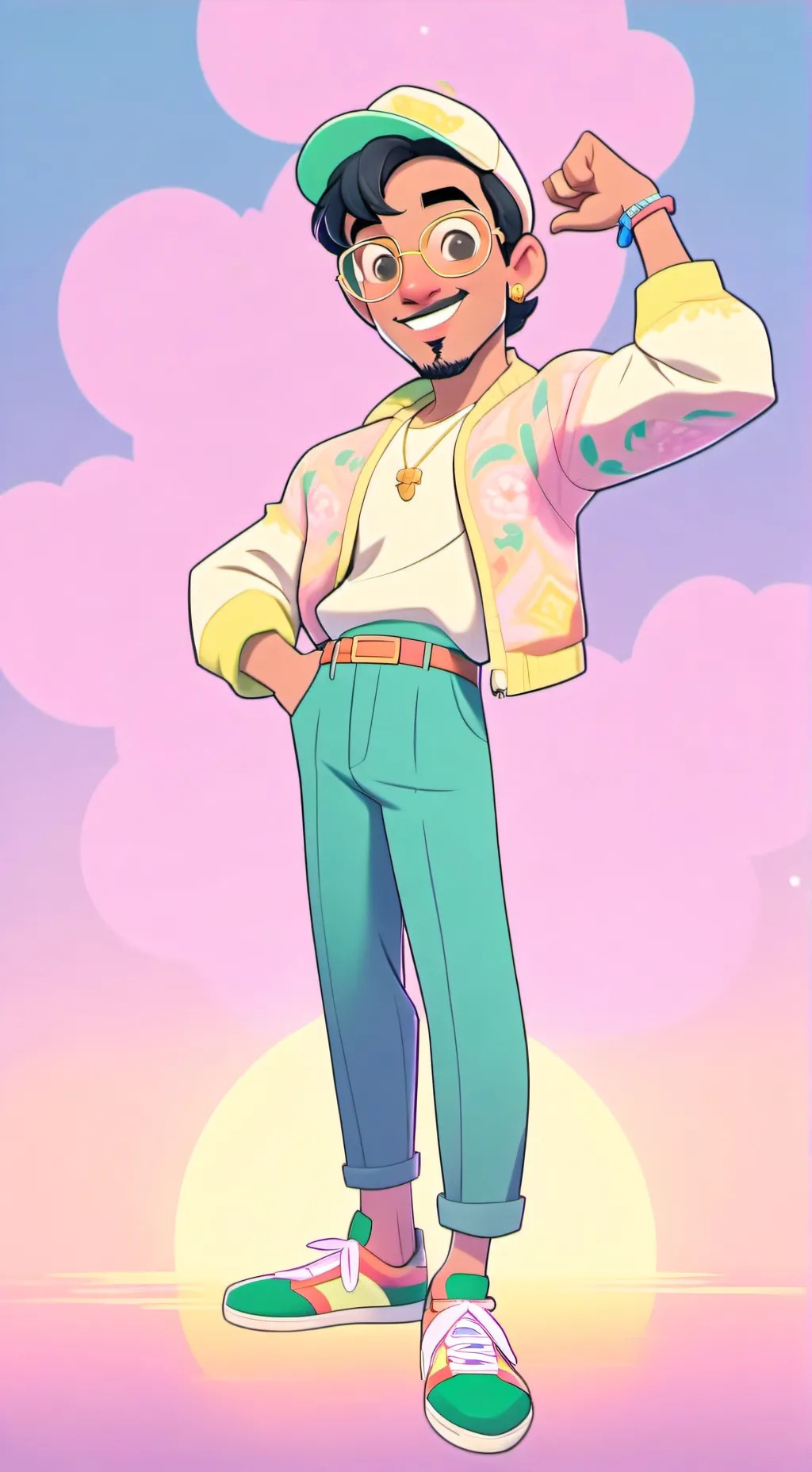 ai character: Amir background