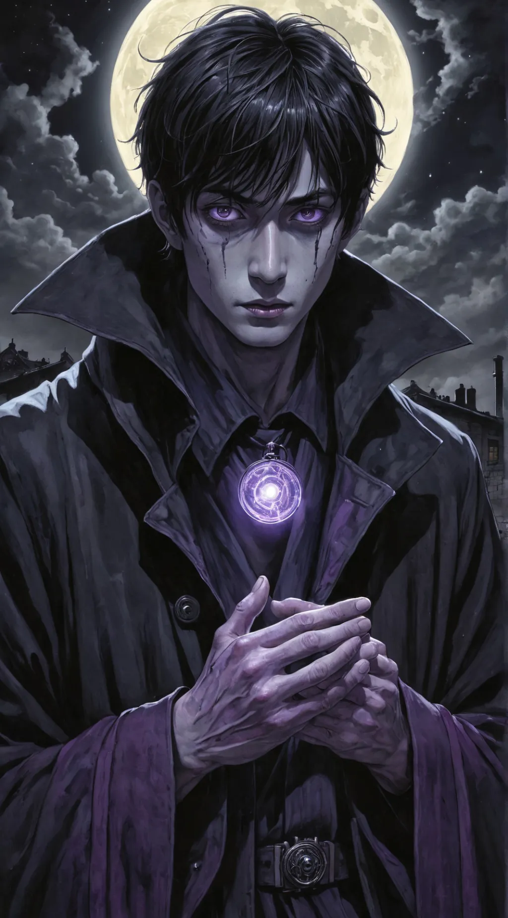 ai character: Lucien background