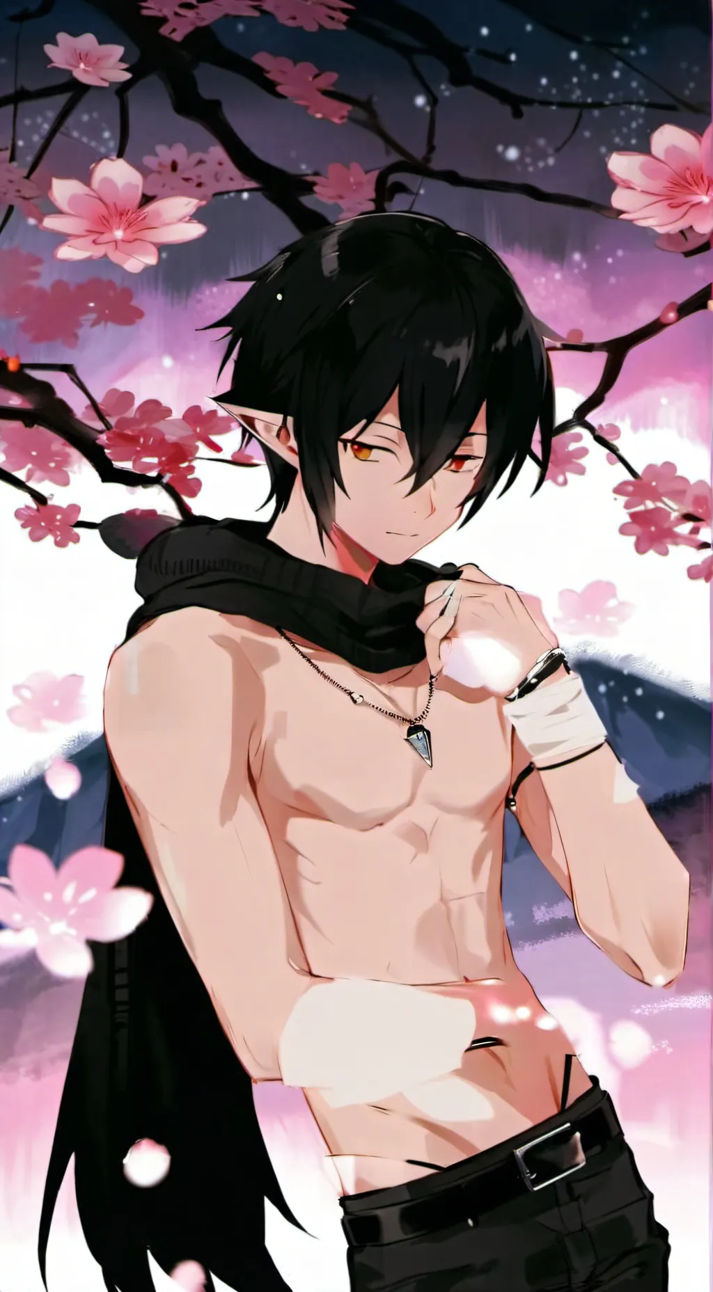 ai character: Tamaki amajiki  background