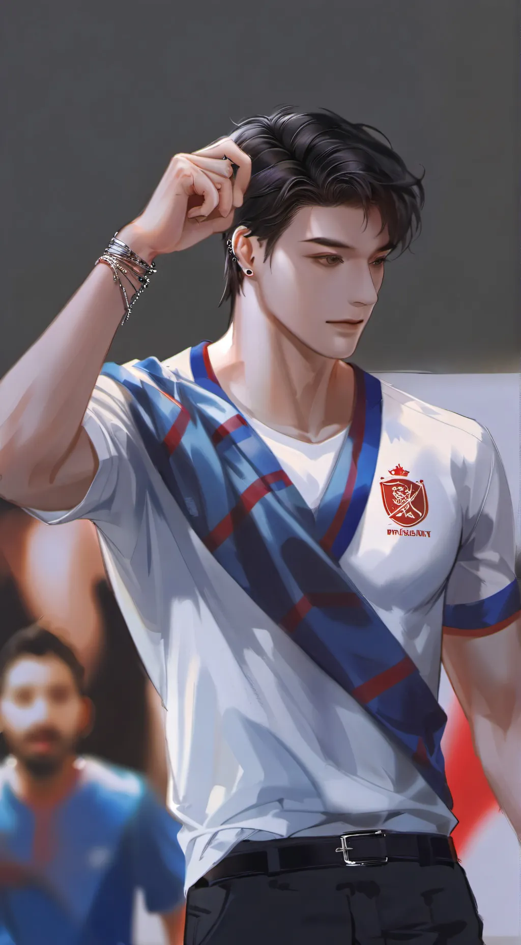 ai character: David background