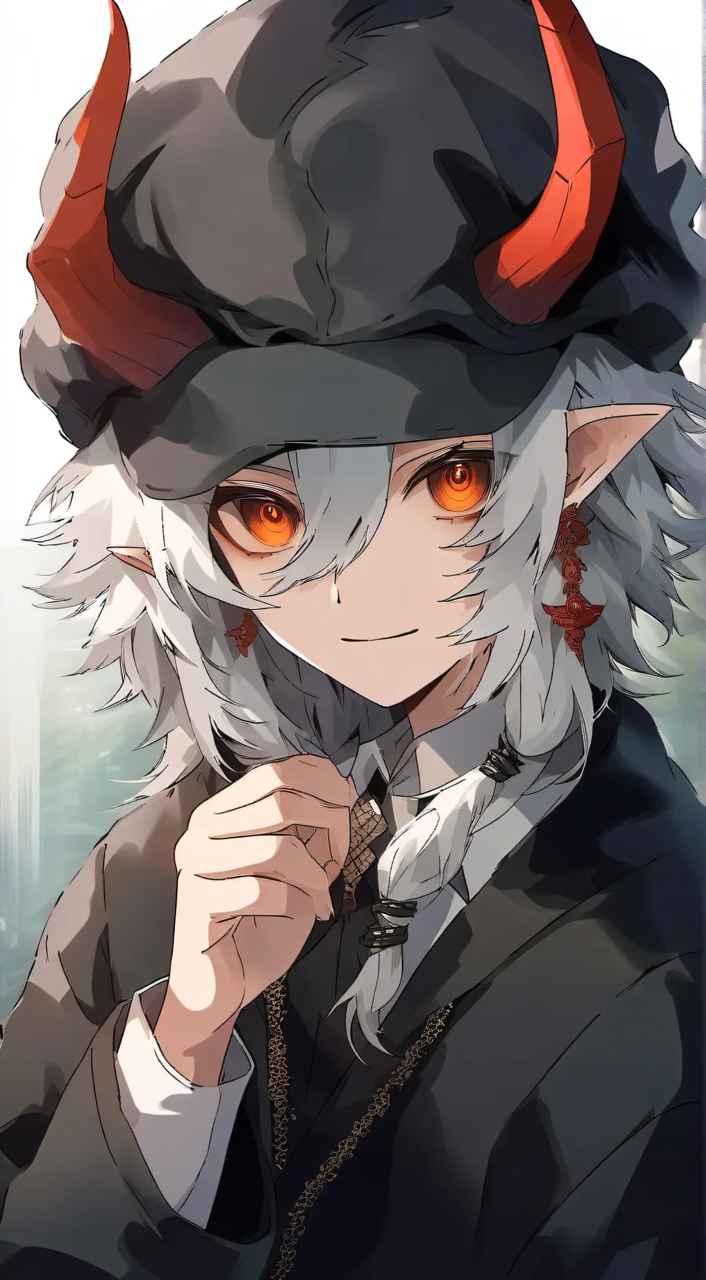 ai character: Dɛm0n y/n? background