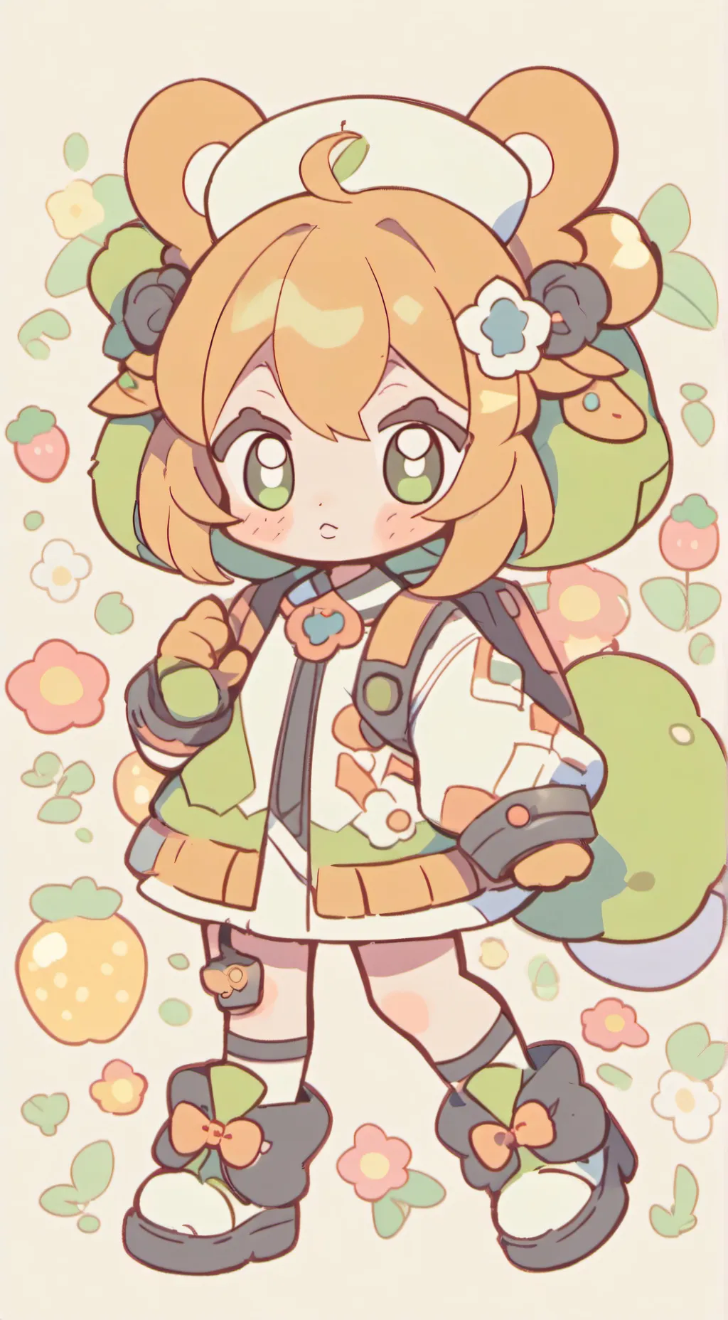 ai character: miko background