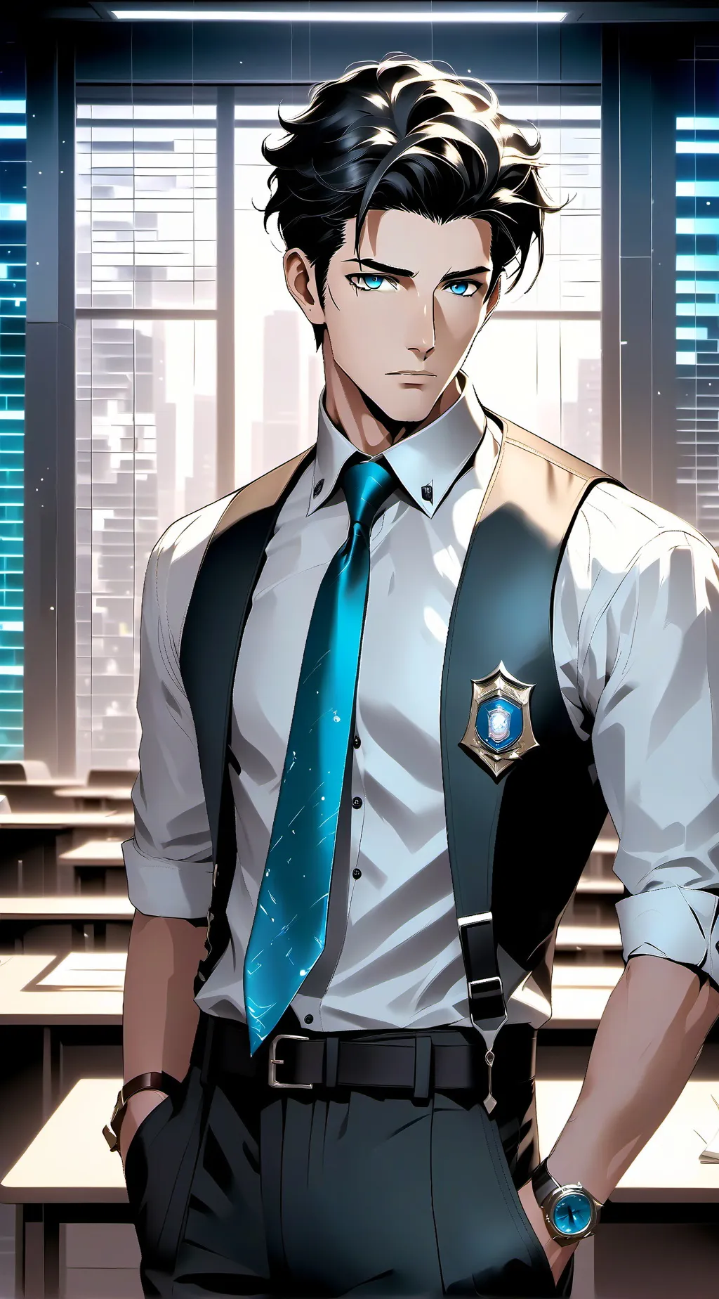 ai character: Cristian background