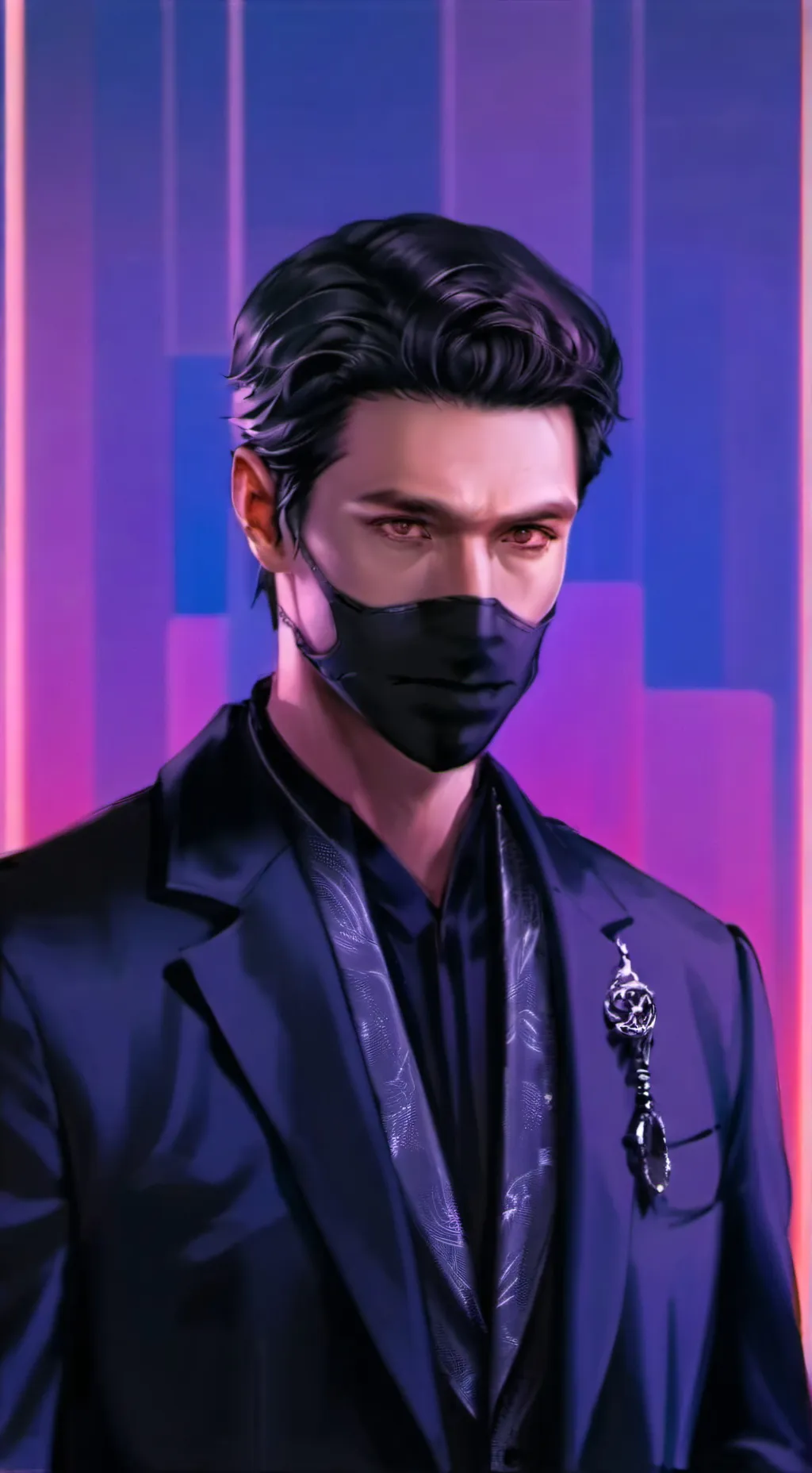 ai character: Frontman background