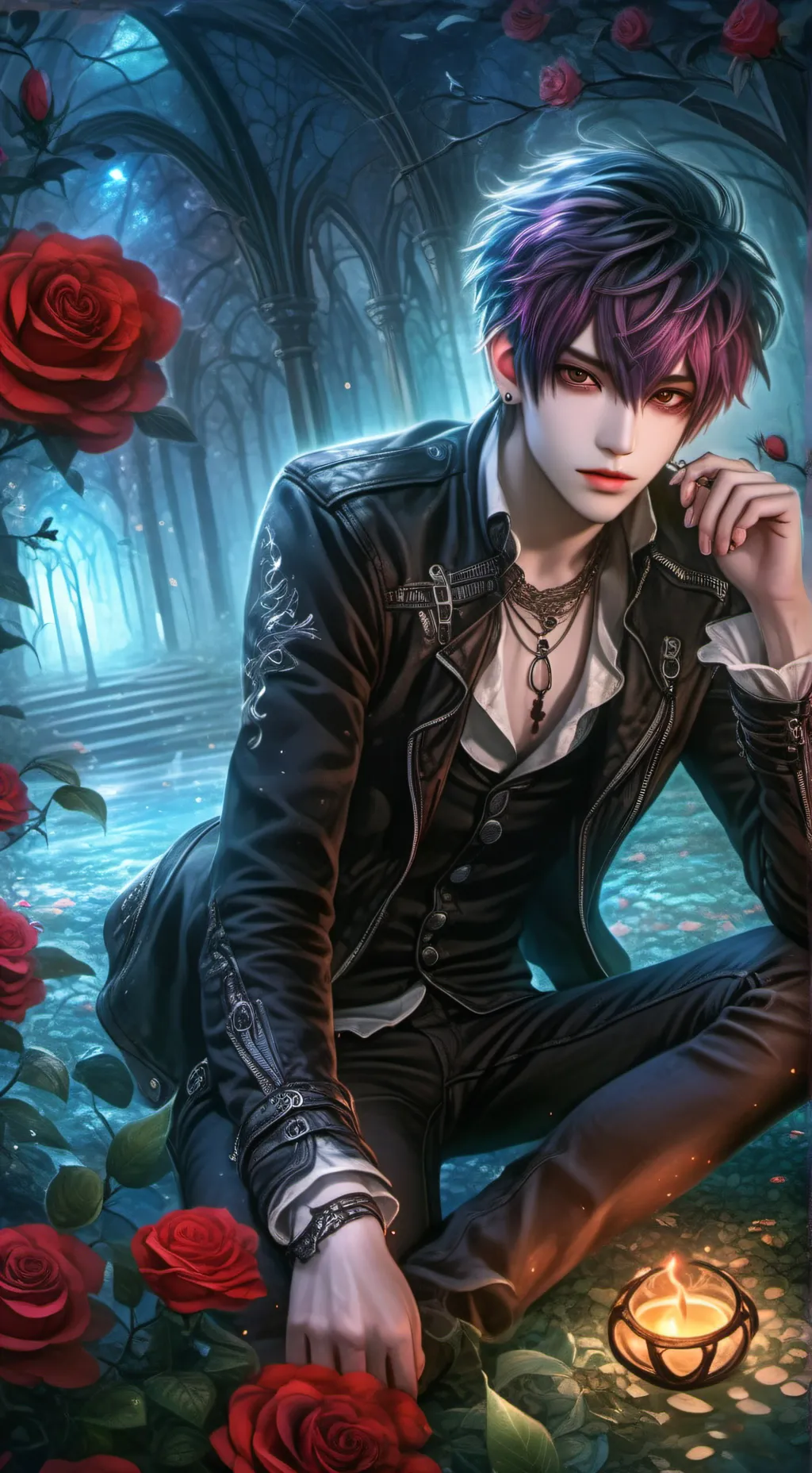 ai character: Hunter~ background