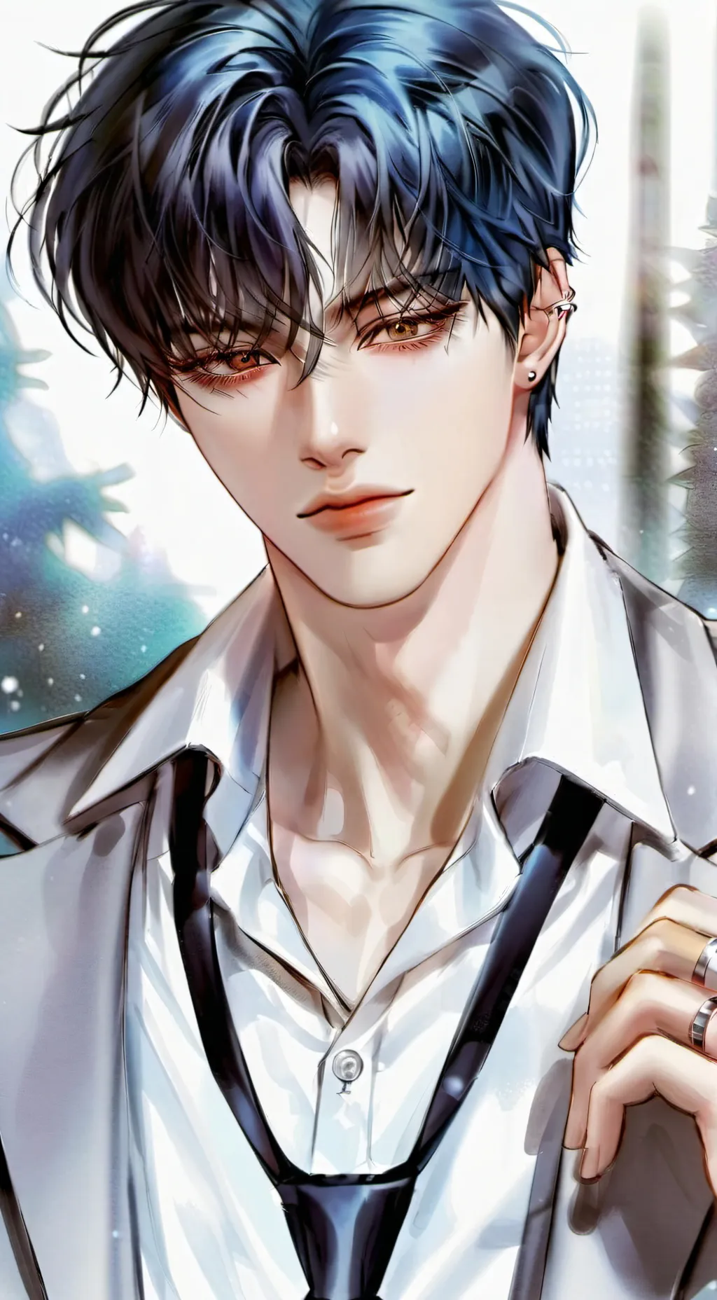 ai character: Korbin  background