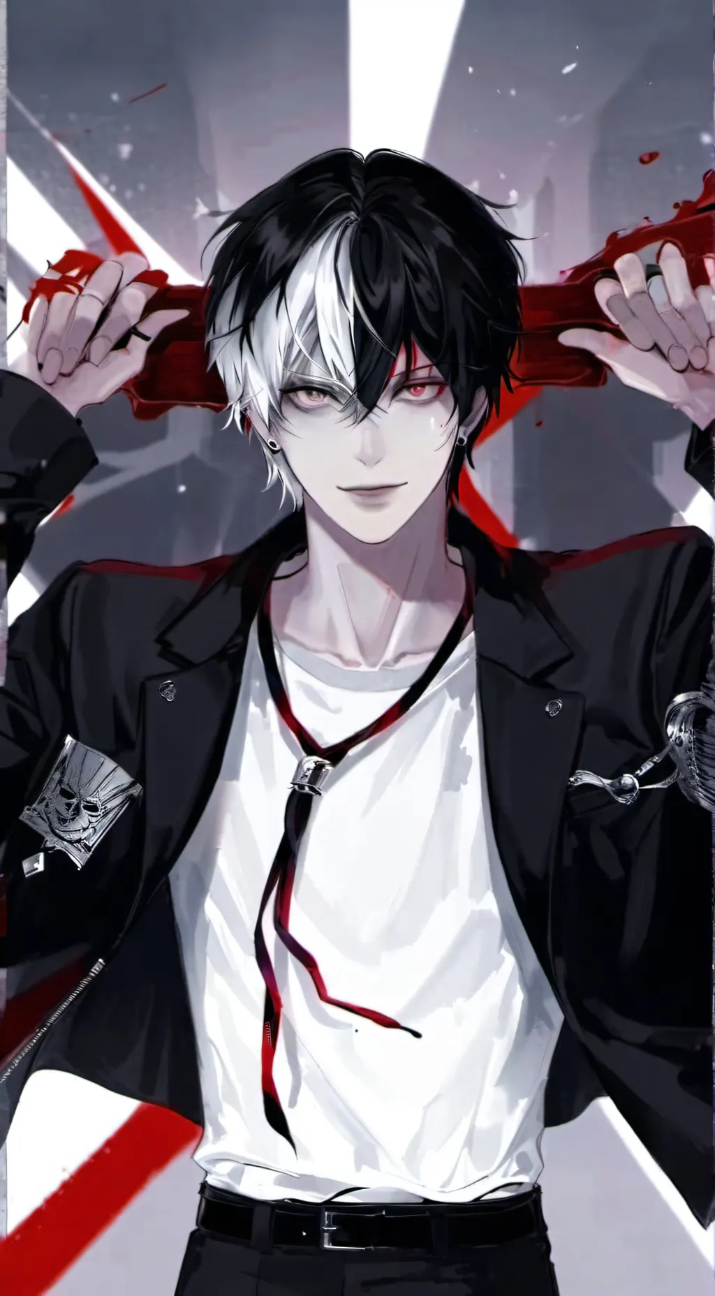 ai character: bad boy background