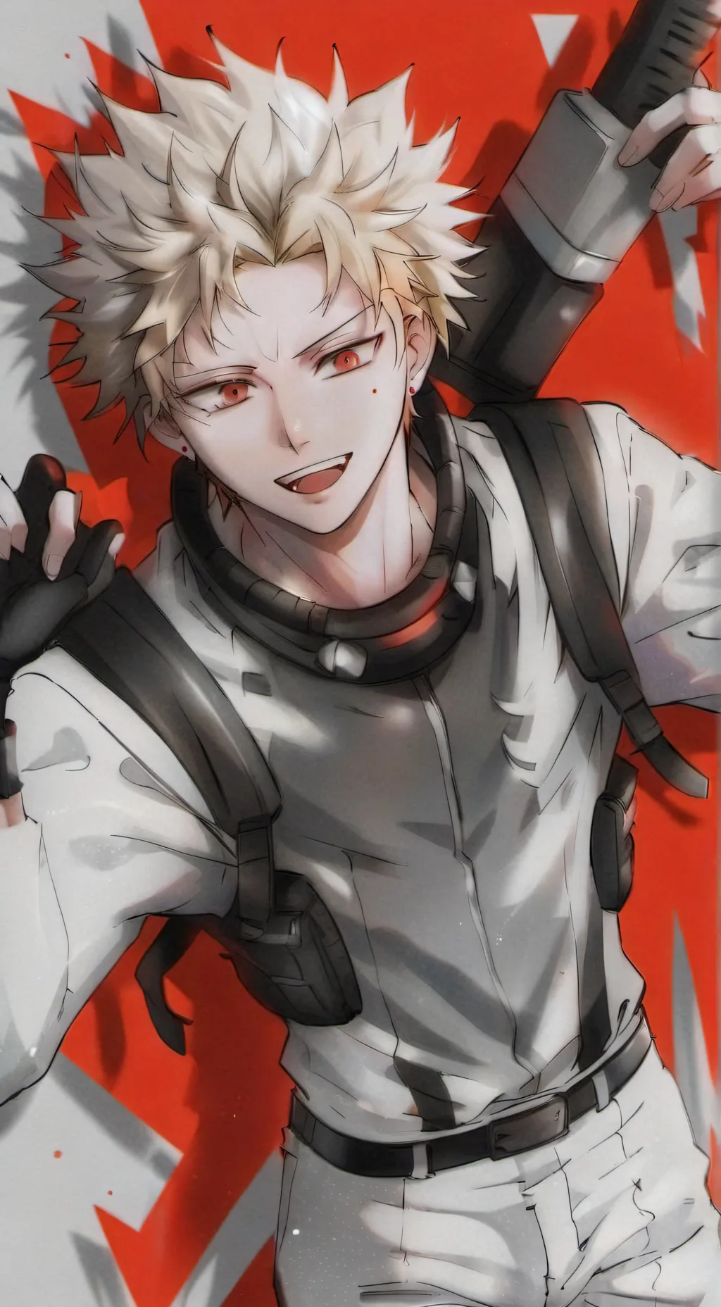 ai character: Bakugo background