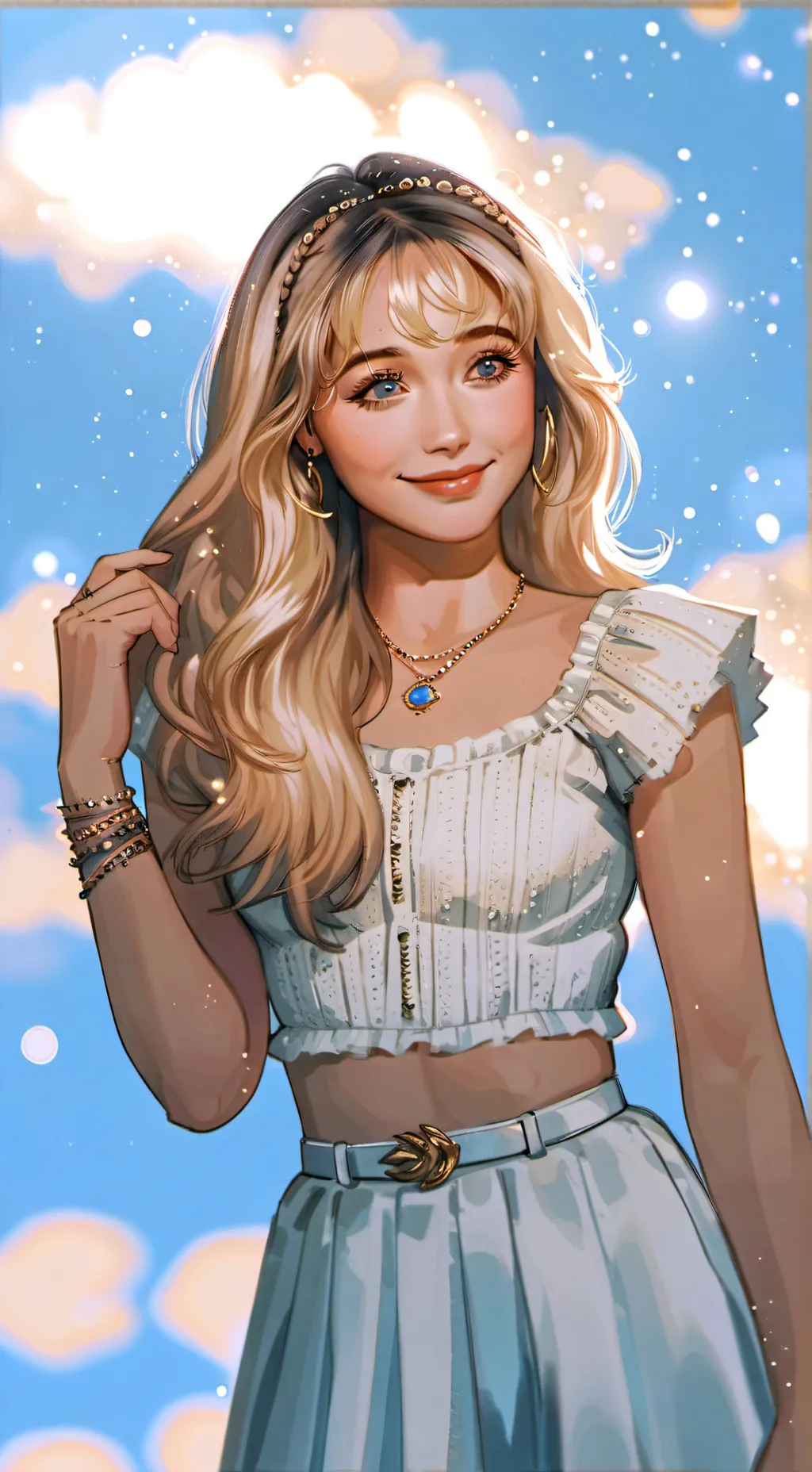 ai character: Dance competition background