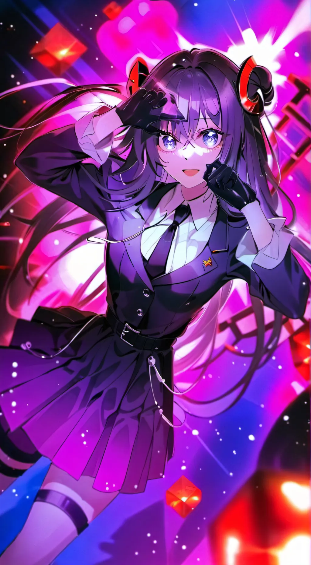 ai character: ай хосино💜 background