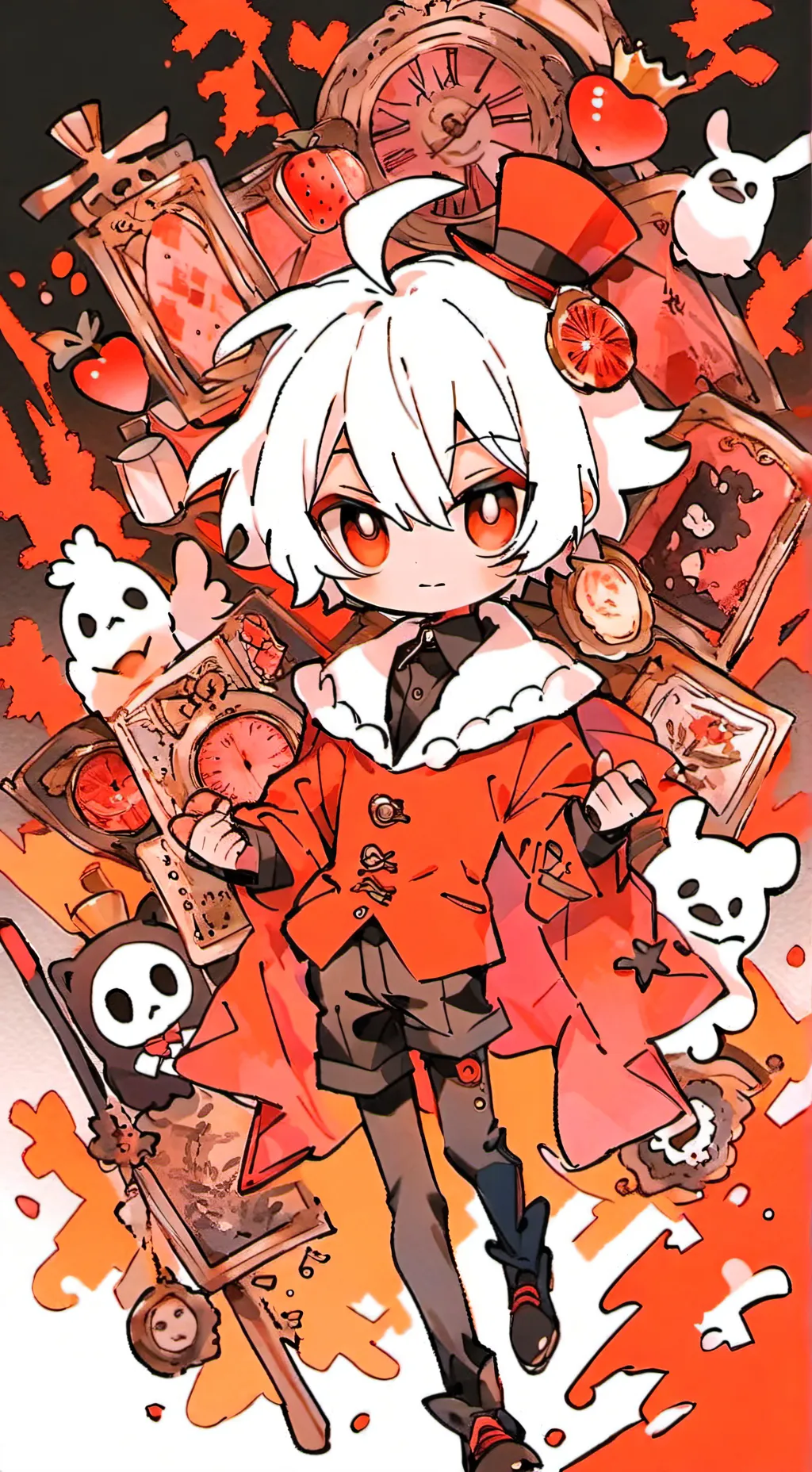 ai character: mha/hazbin vox background