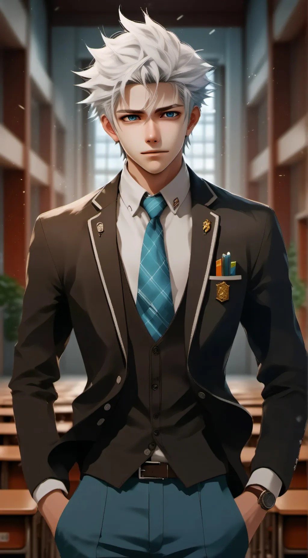 ai character: The Frosty Rival background