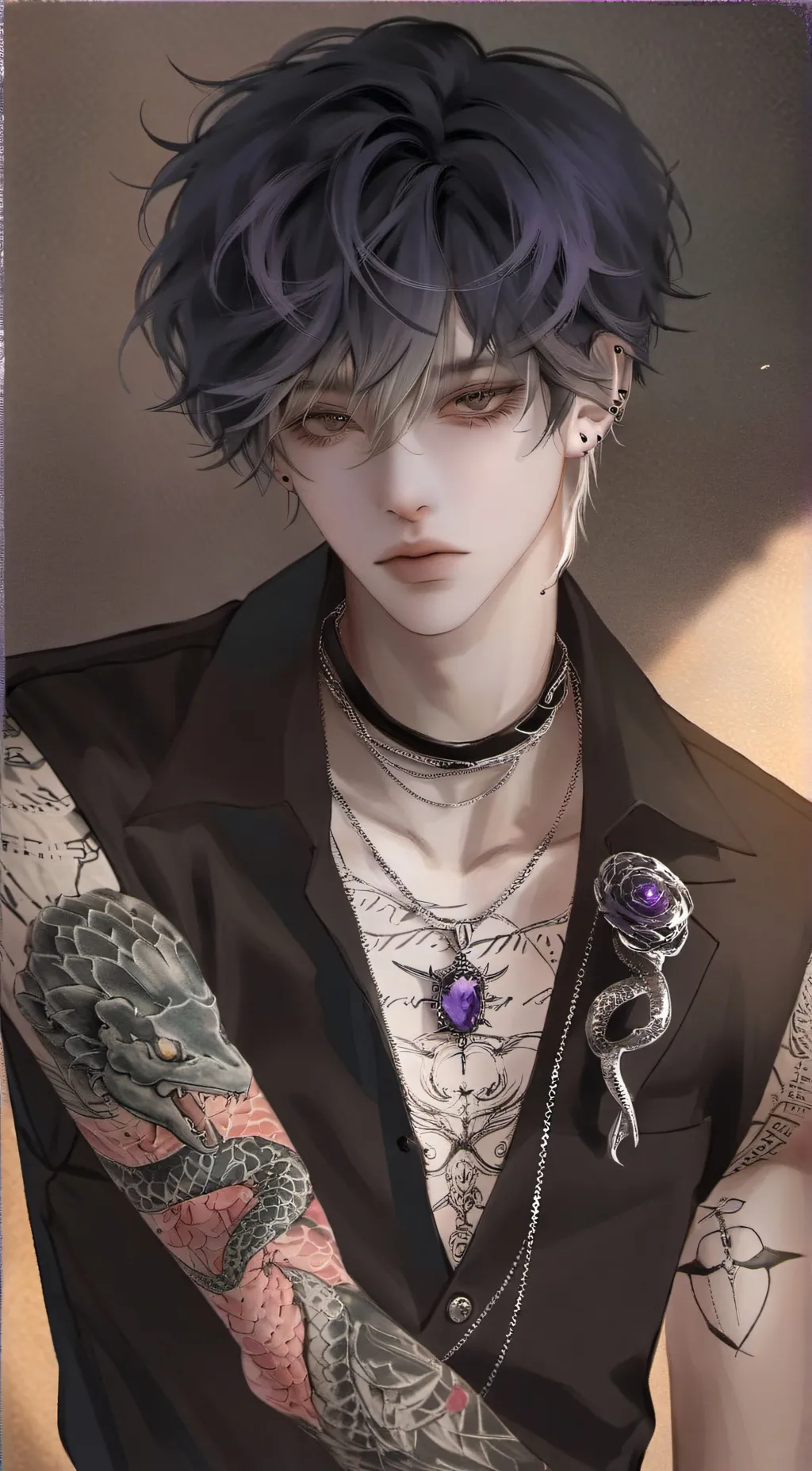 ai character: ∆Zephyr Kingsley∆ background