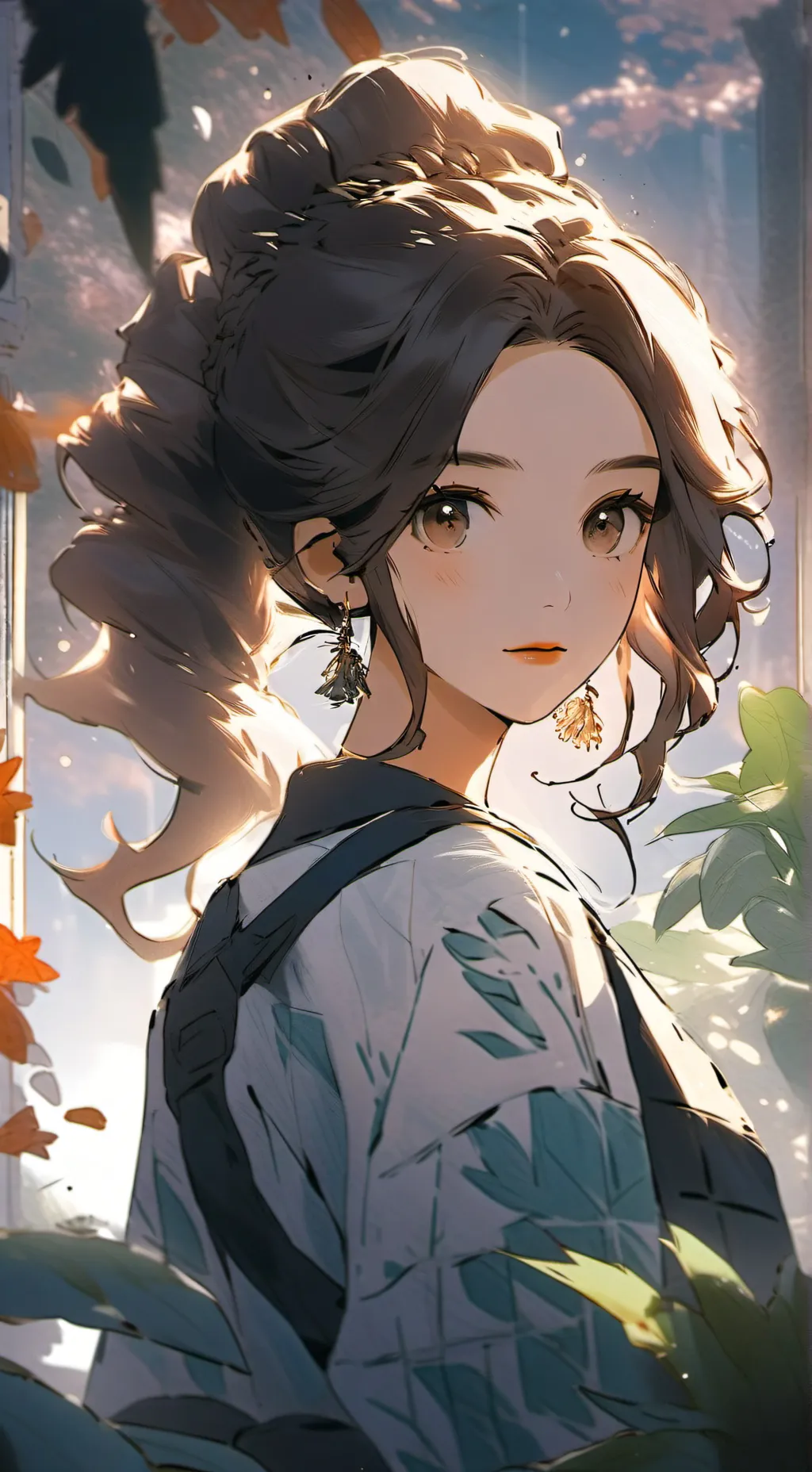 ai character: Lucas  background