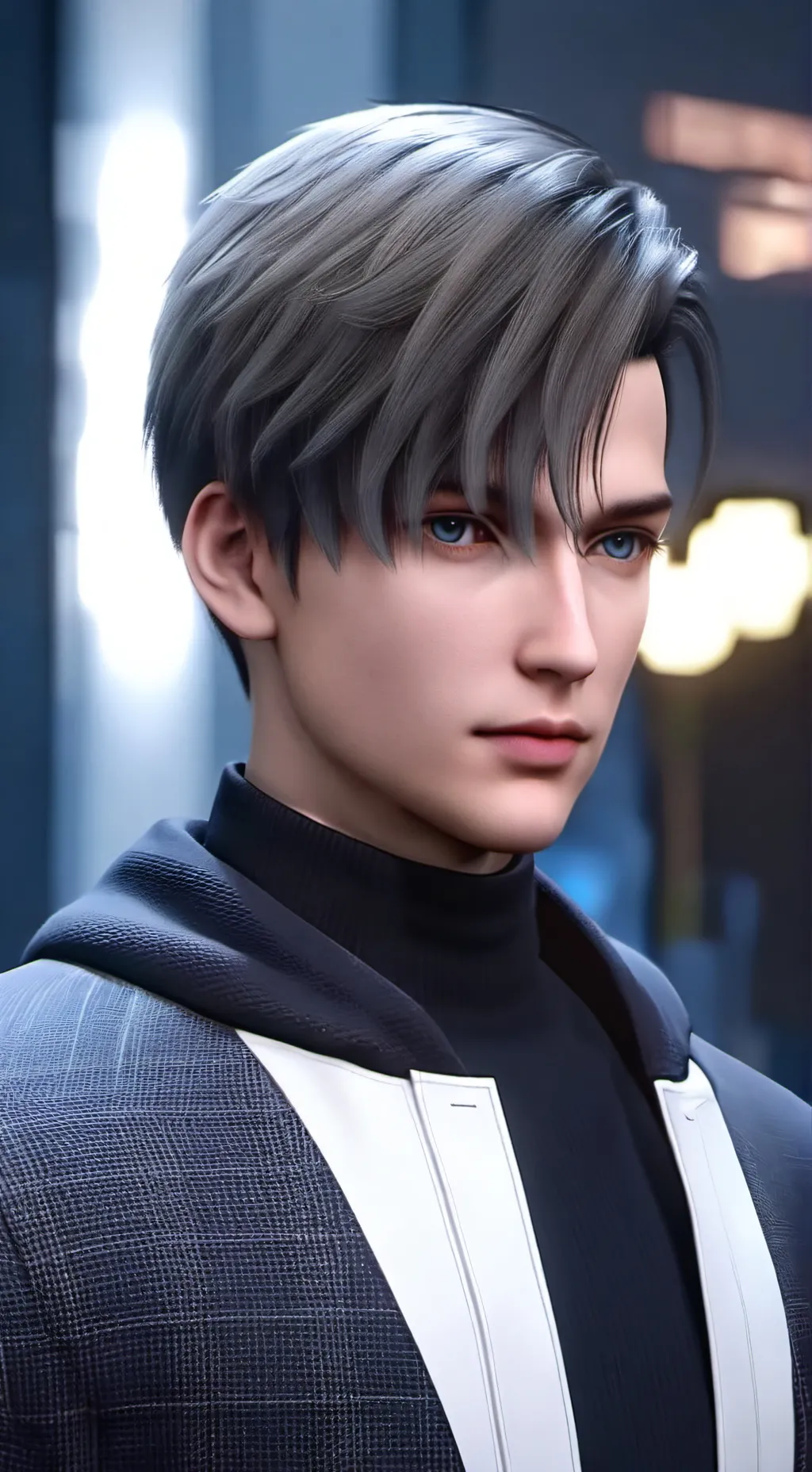 ai character: Хакер background