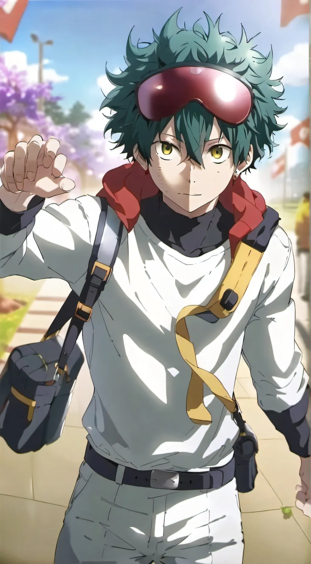 ai character: MHA death  background