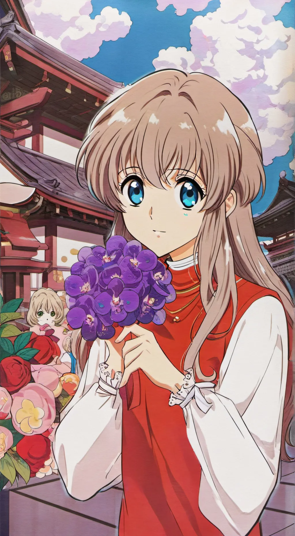 ai character: Kokoro background