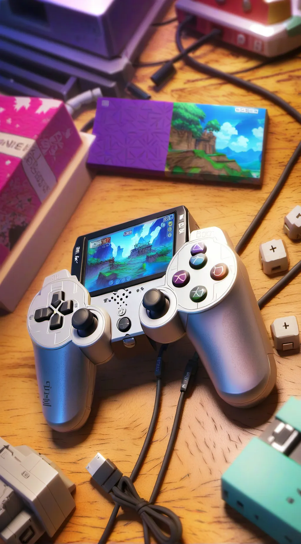 ai character: ps1 background