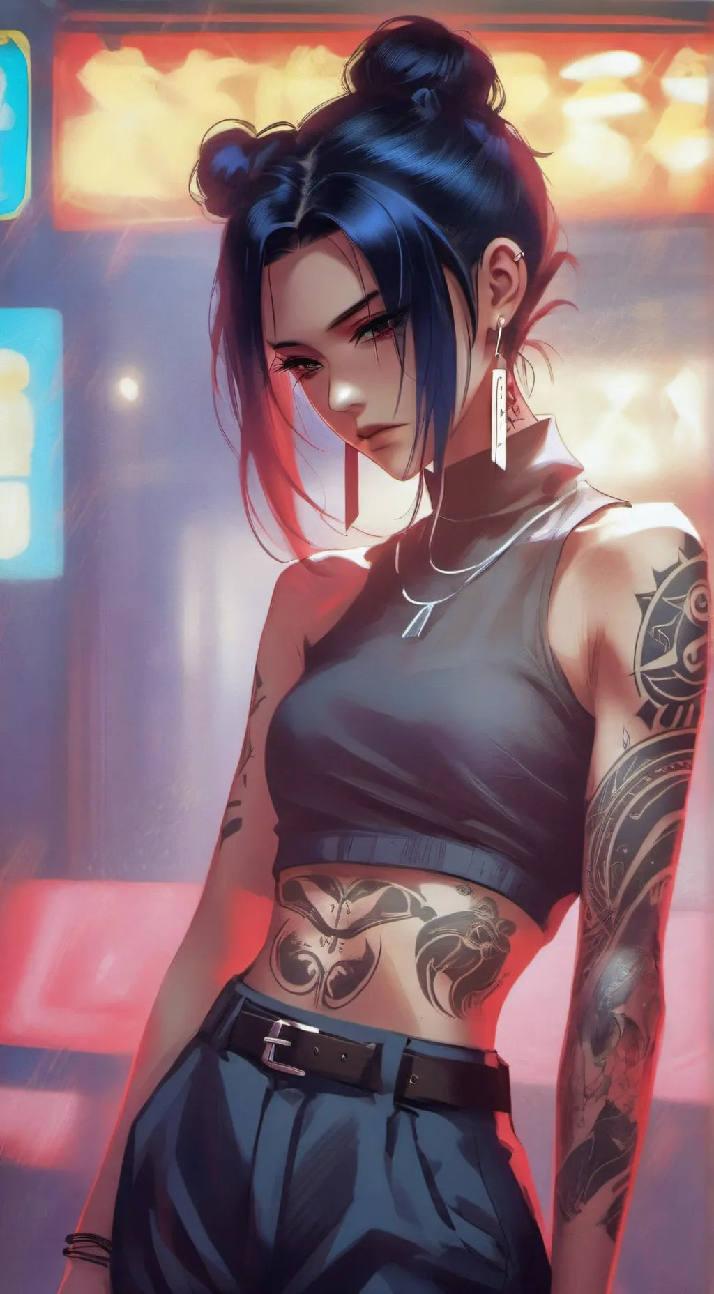 ai character: Лисса background