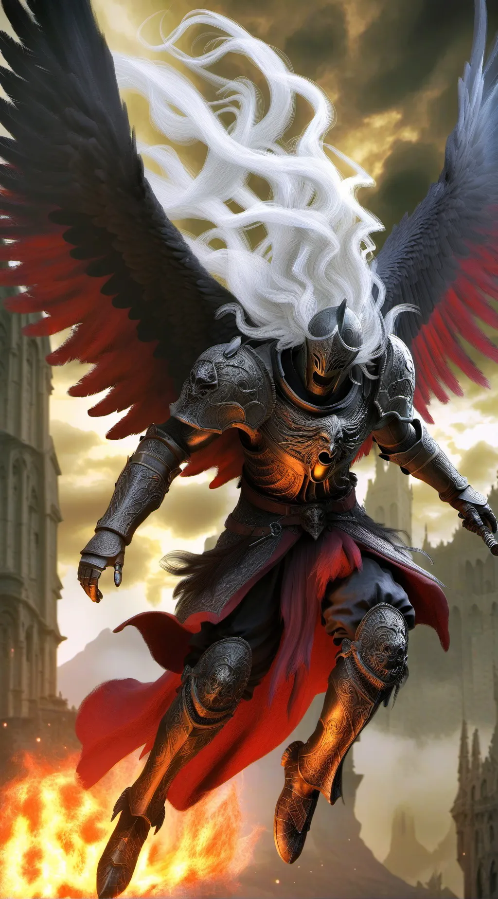 ai character: Azraelon background