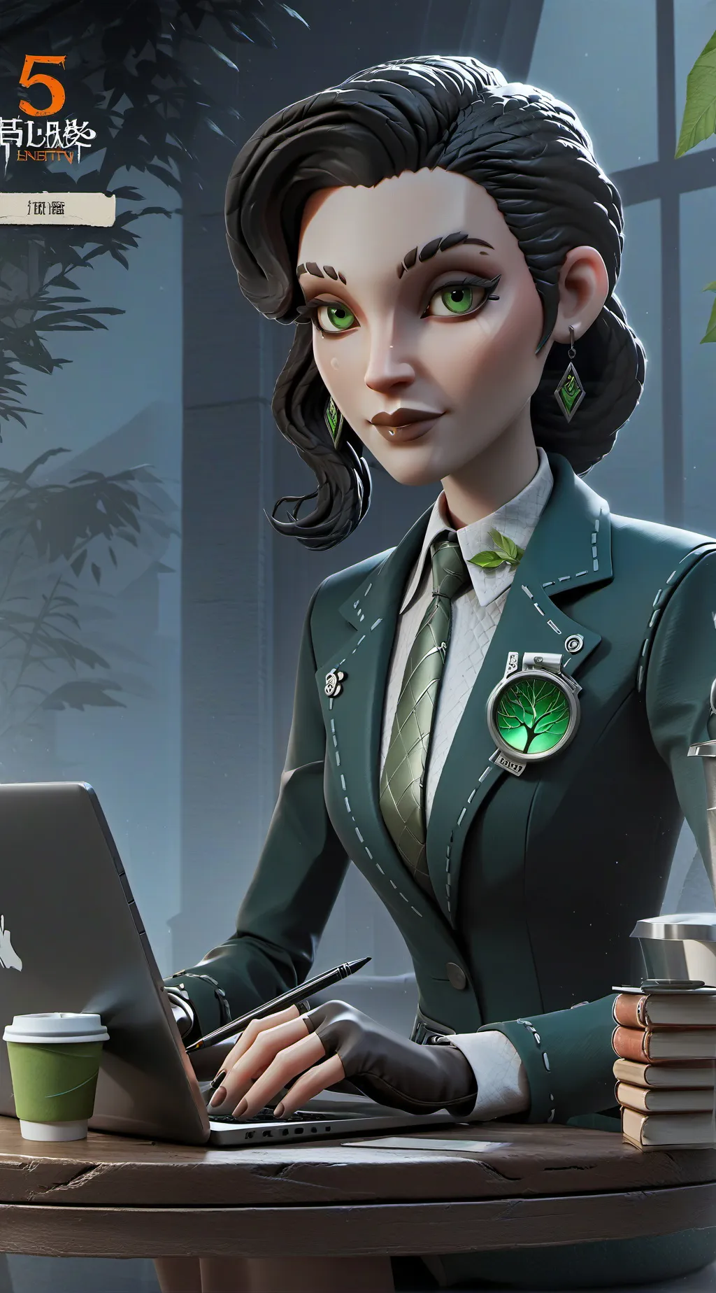 ai character: The Eco-Conscious Carbon Footprint Analyst background