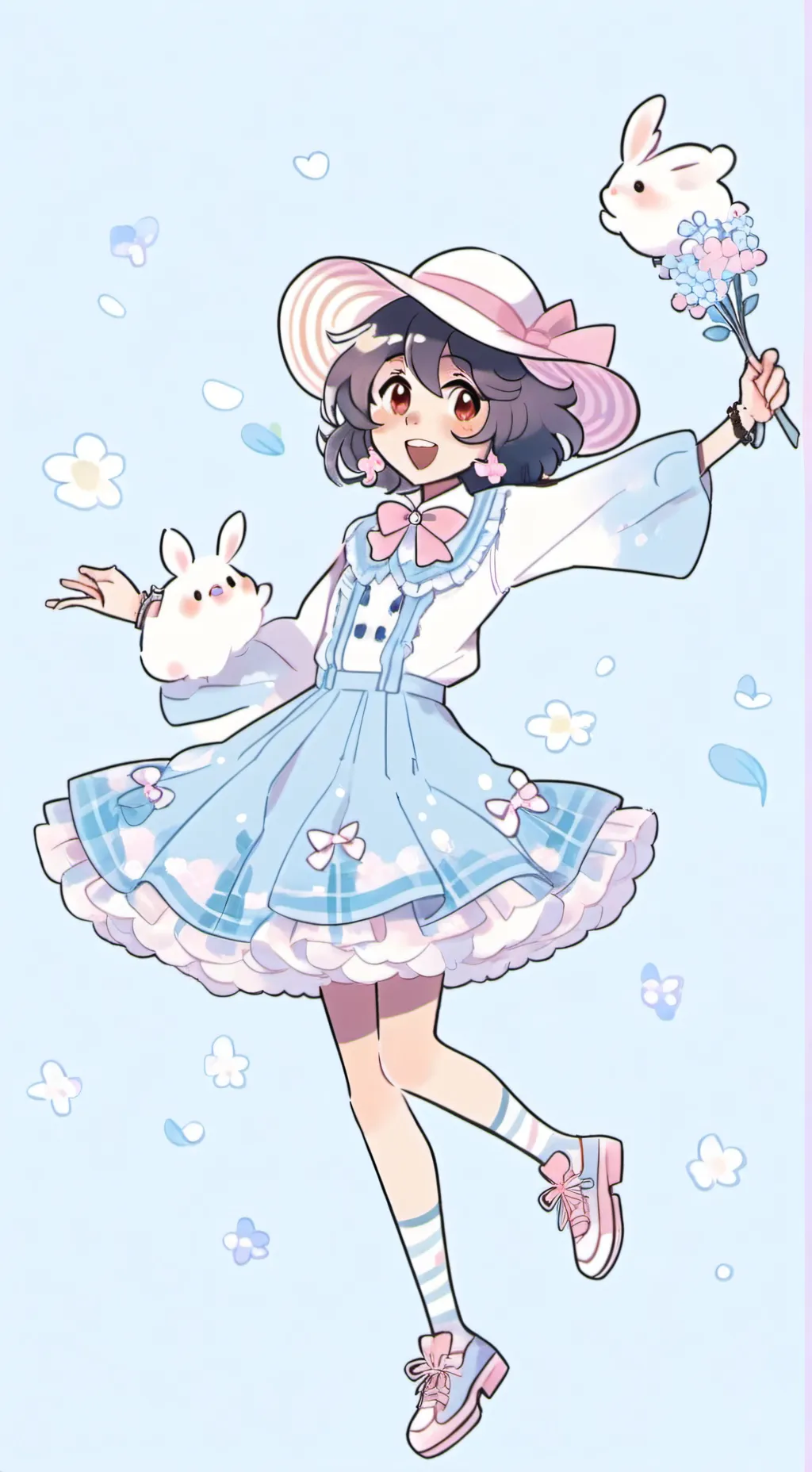 ai character: GF x TOH background