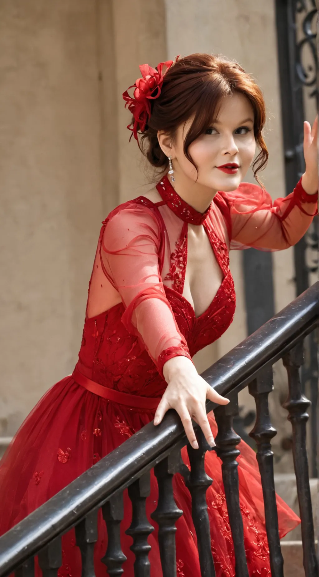 ai character: Anna blind date background