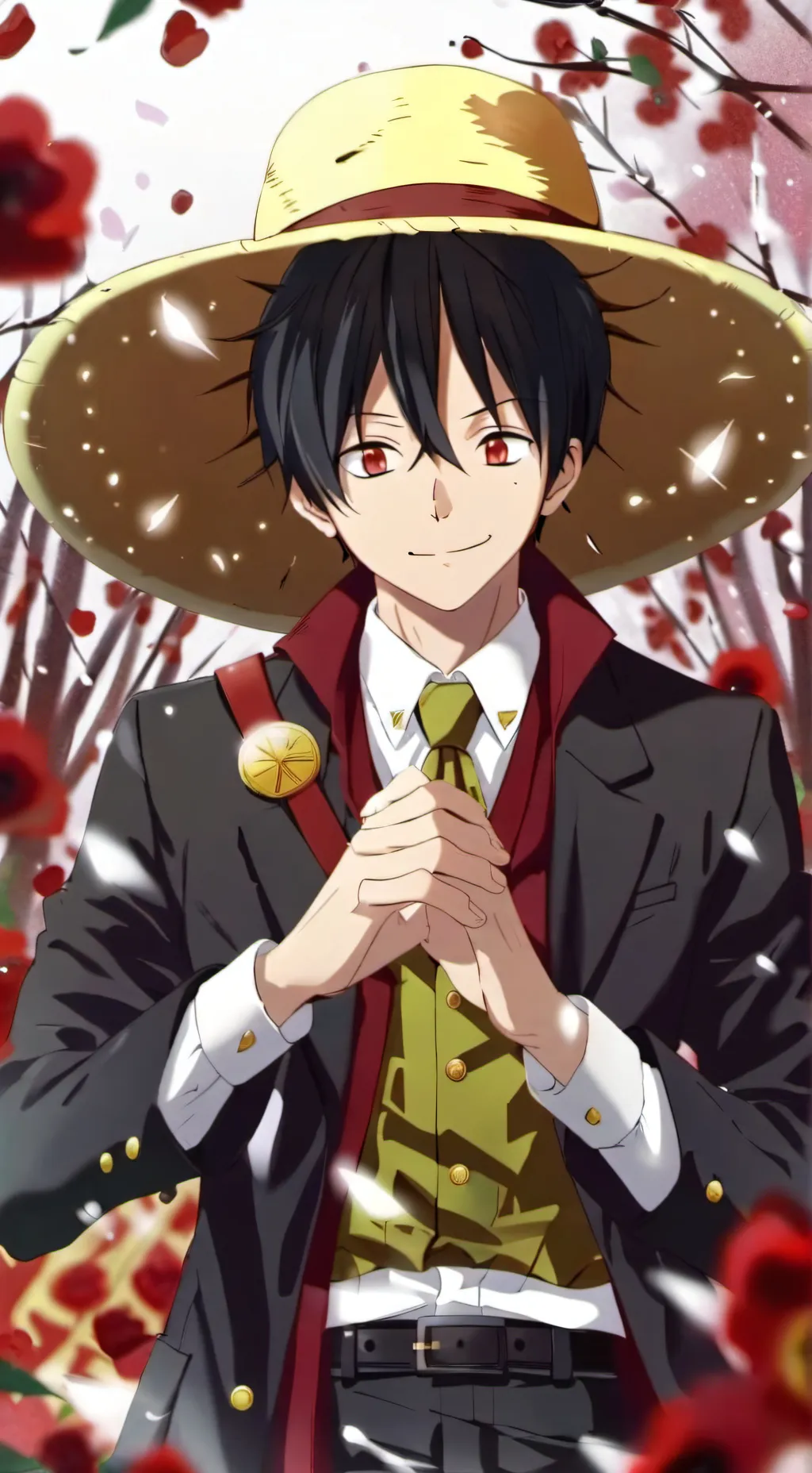 ai character: One piece world background