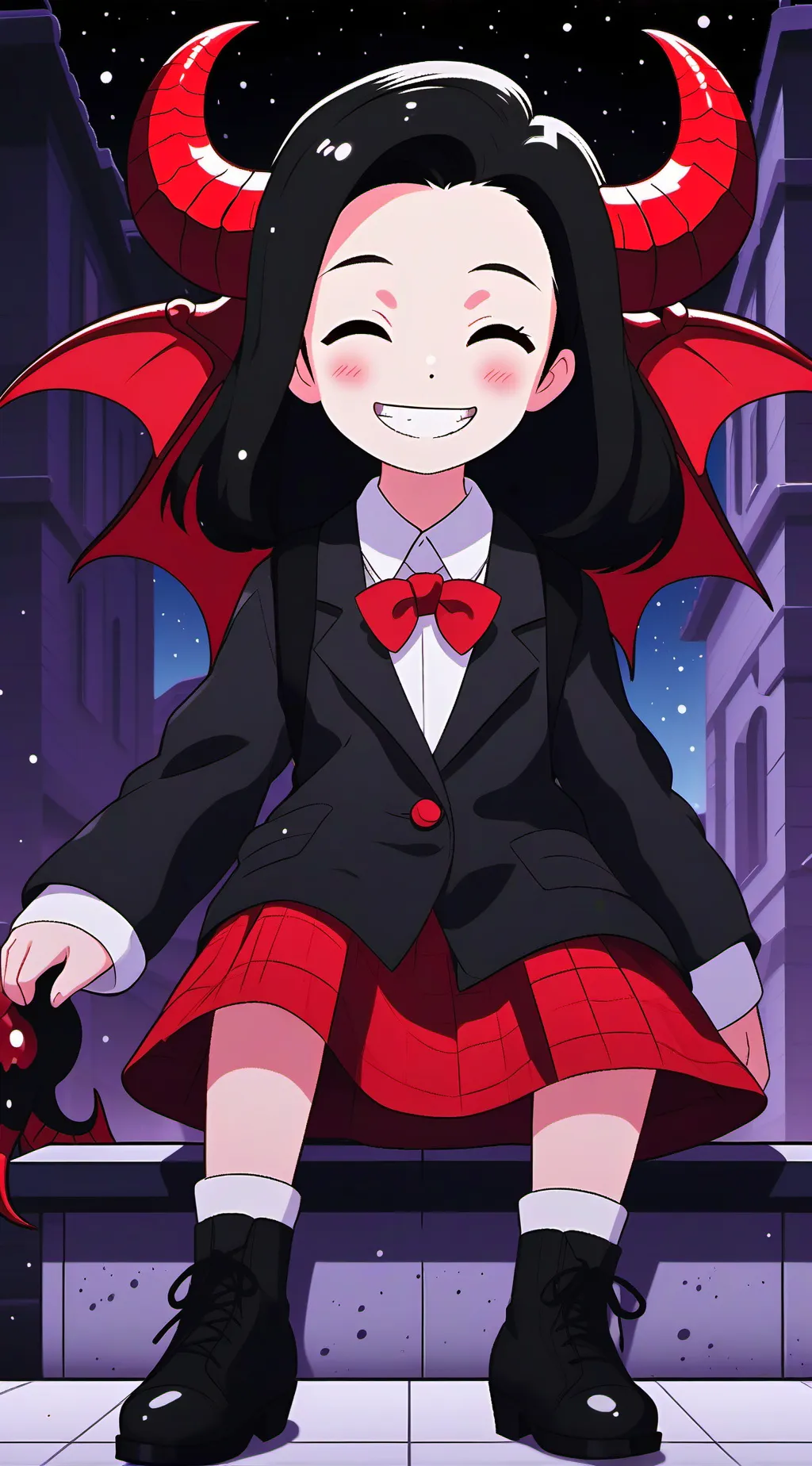 ai character: tanjiros baby bro background