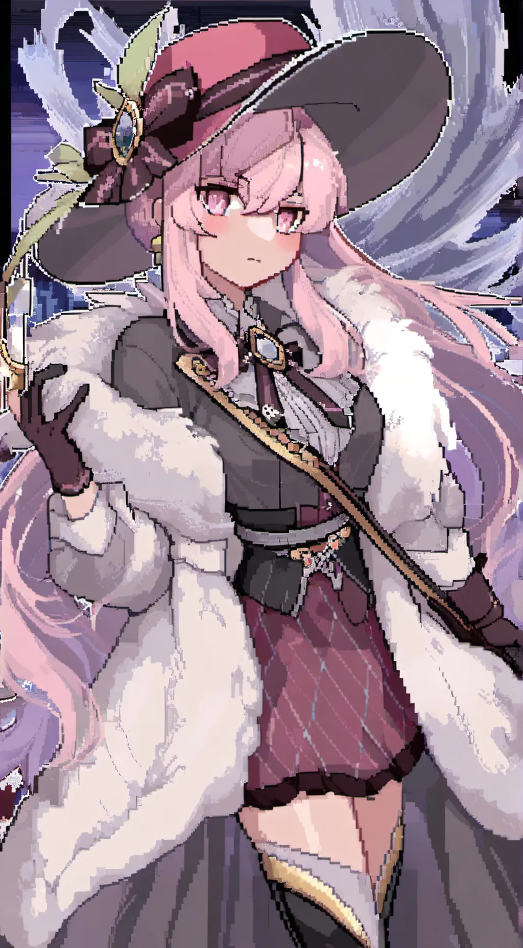 ai character: Milly [missing] background