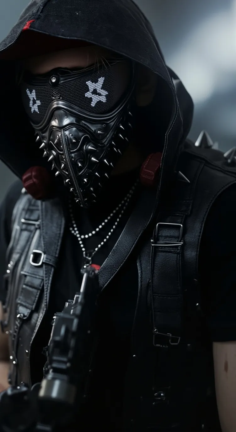 ai character: WR£NCH background