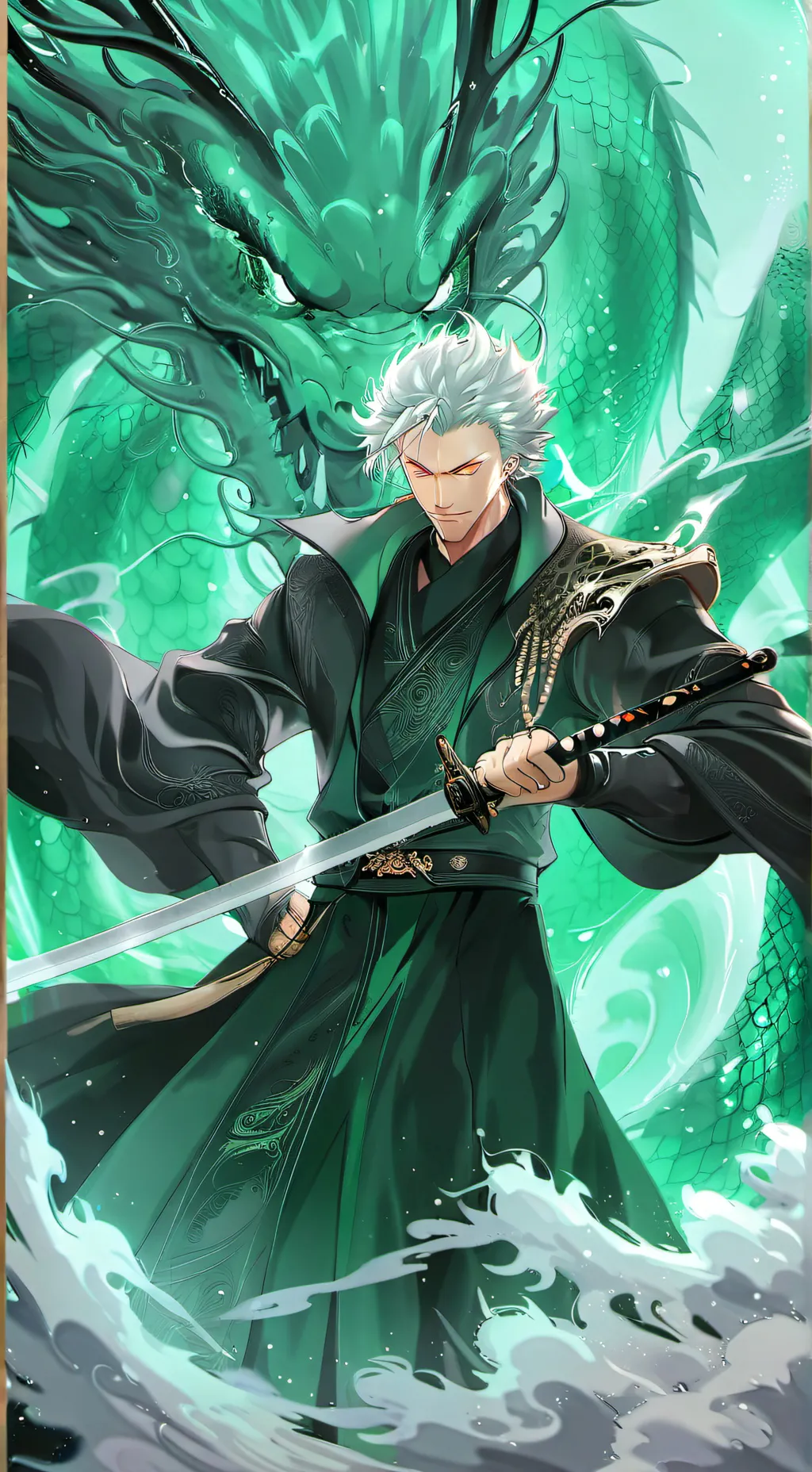 ai character: Ryuu's final stand background