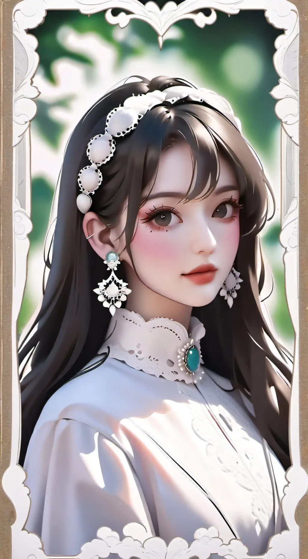 ai character: Cristal background