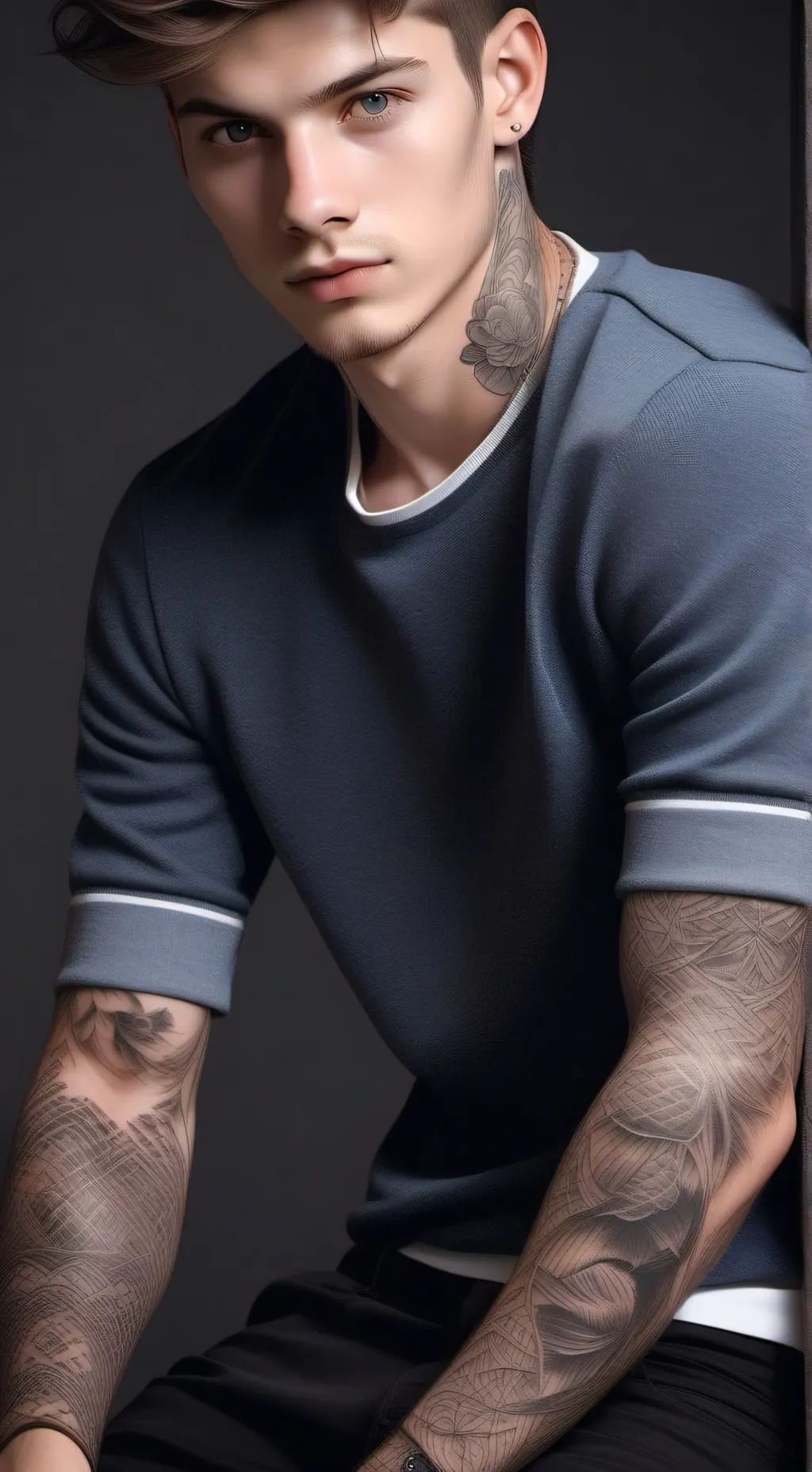 ai character: Thunder background