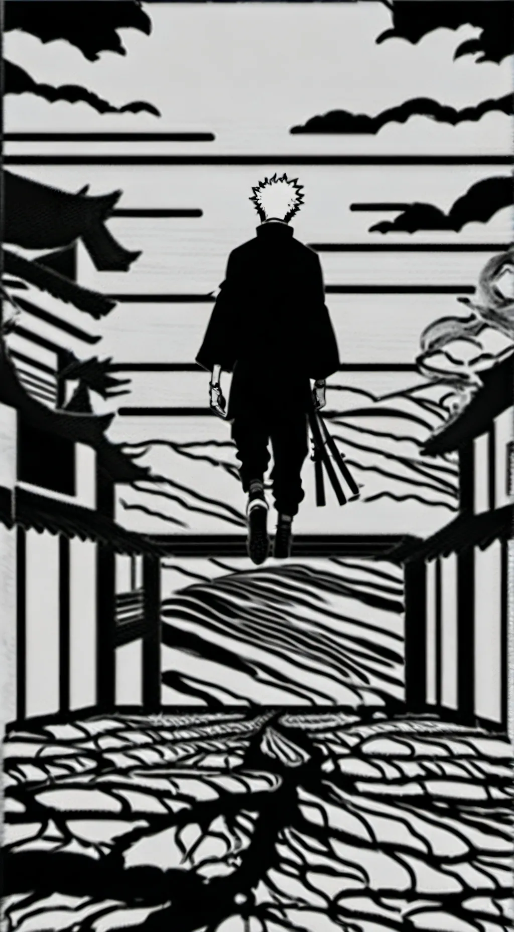 ai character: JJK Fight background